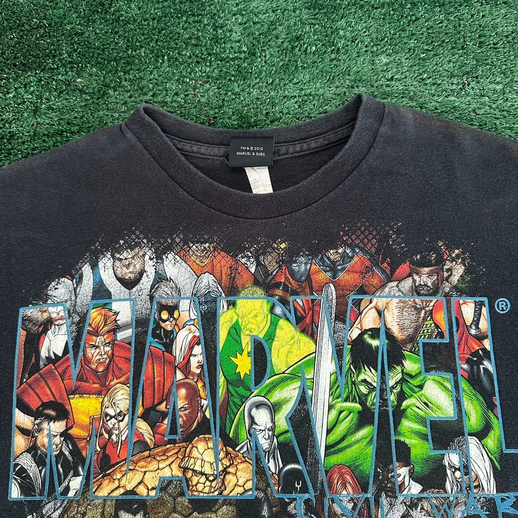 Marvel Comics Vintage Y2K Mad Engine Marvel Comics T-Shirt Civil War Big P Size US M / EU 48-50 / 2 - 3 Thumbnail