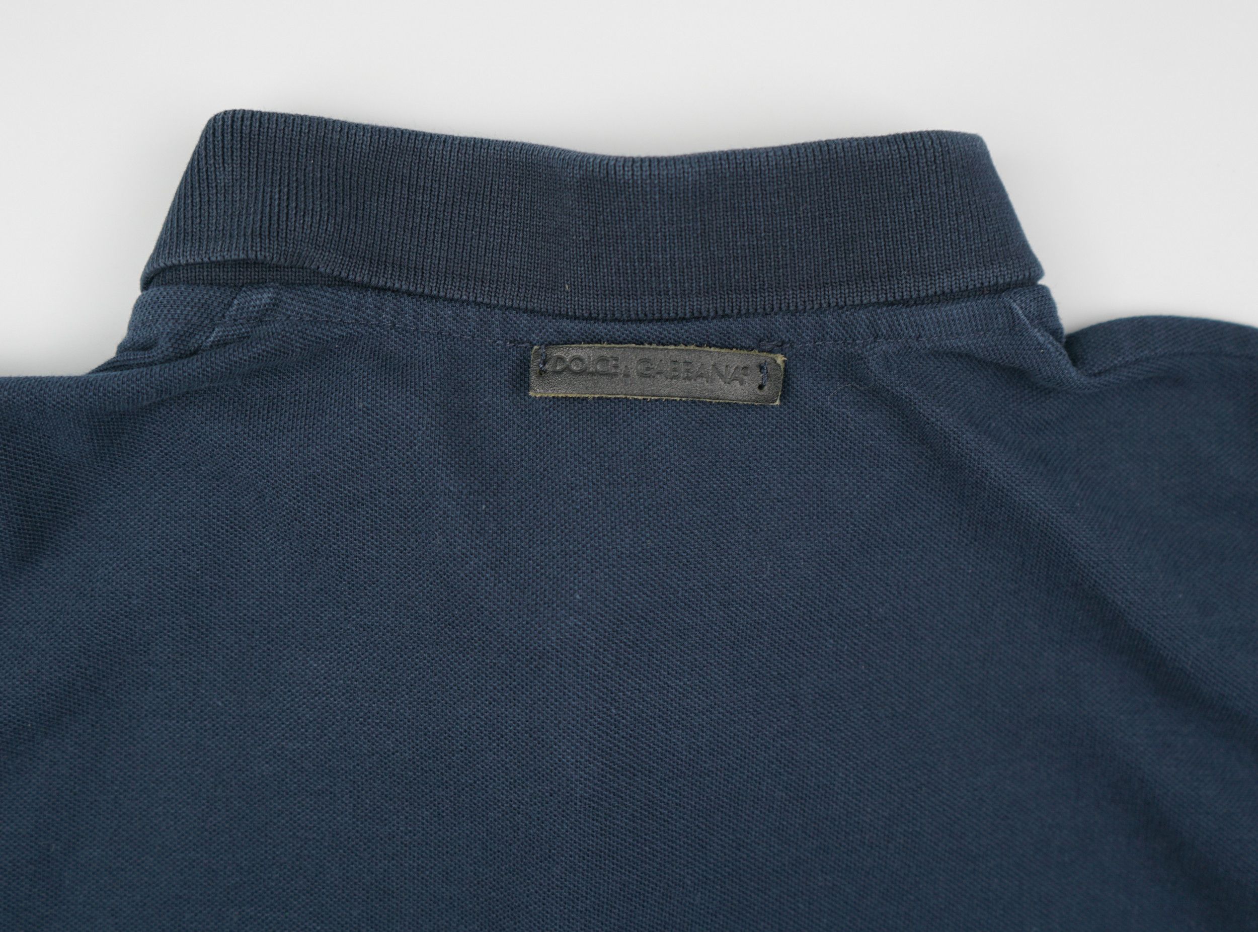 Dolce & Gabbana × Vintage Vintage Dolce Gabbana Patched Polo Shirt Size US S / EU 44-46 / 1 - 9 Thumbnail