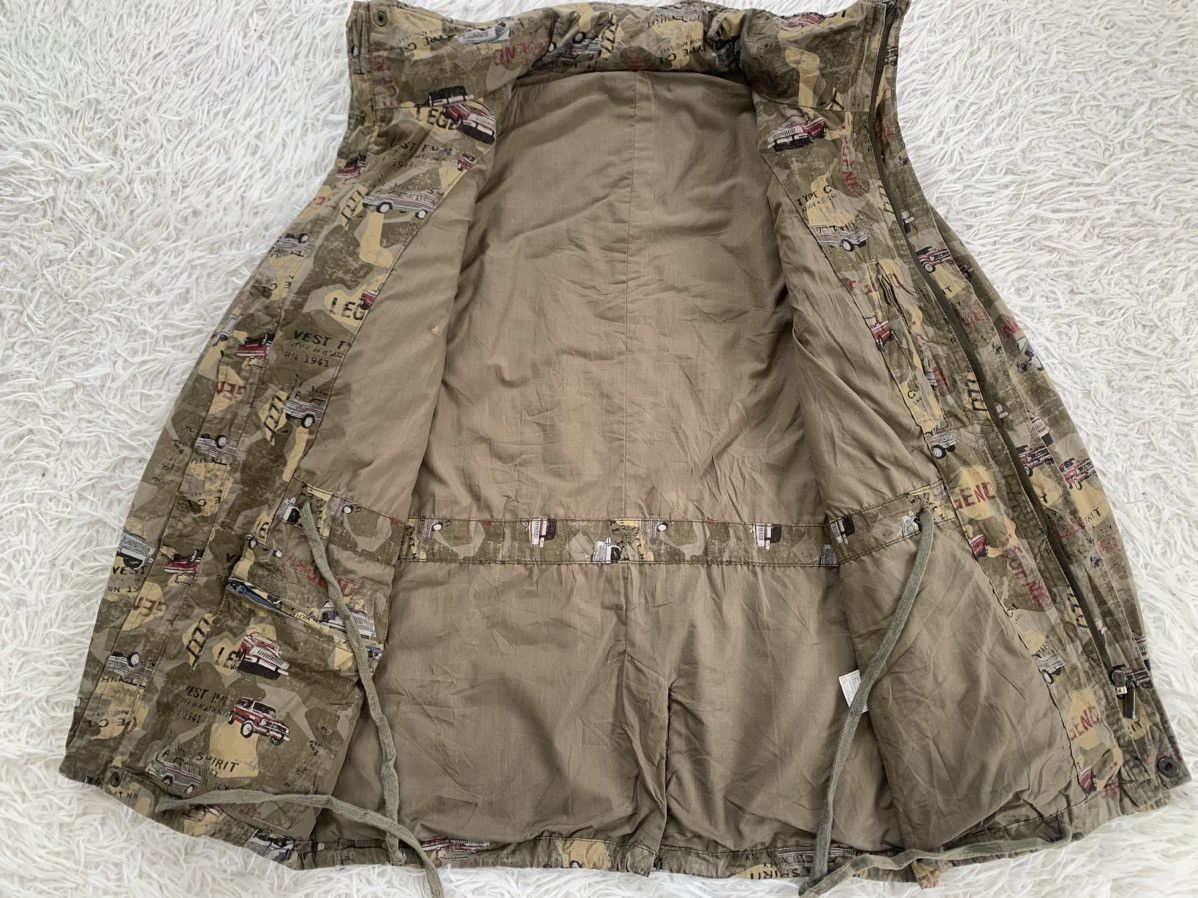 Jeep Full print jeep spirit jacket detachable sleeve Size US S / EU 44-46 / 1 - 13 Thumbnail