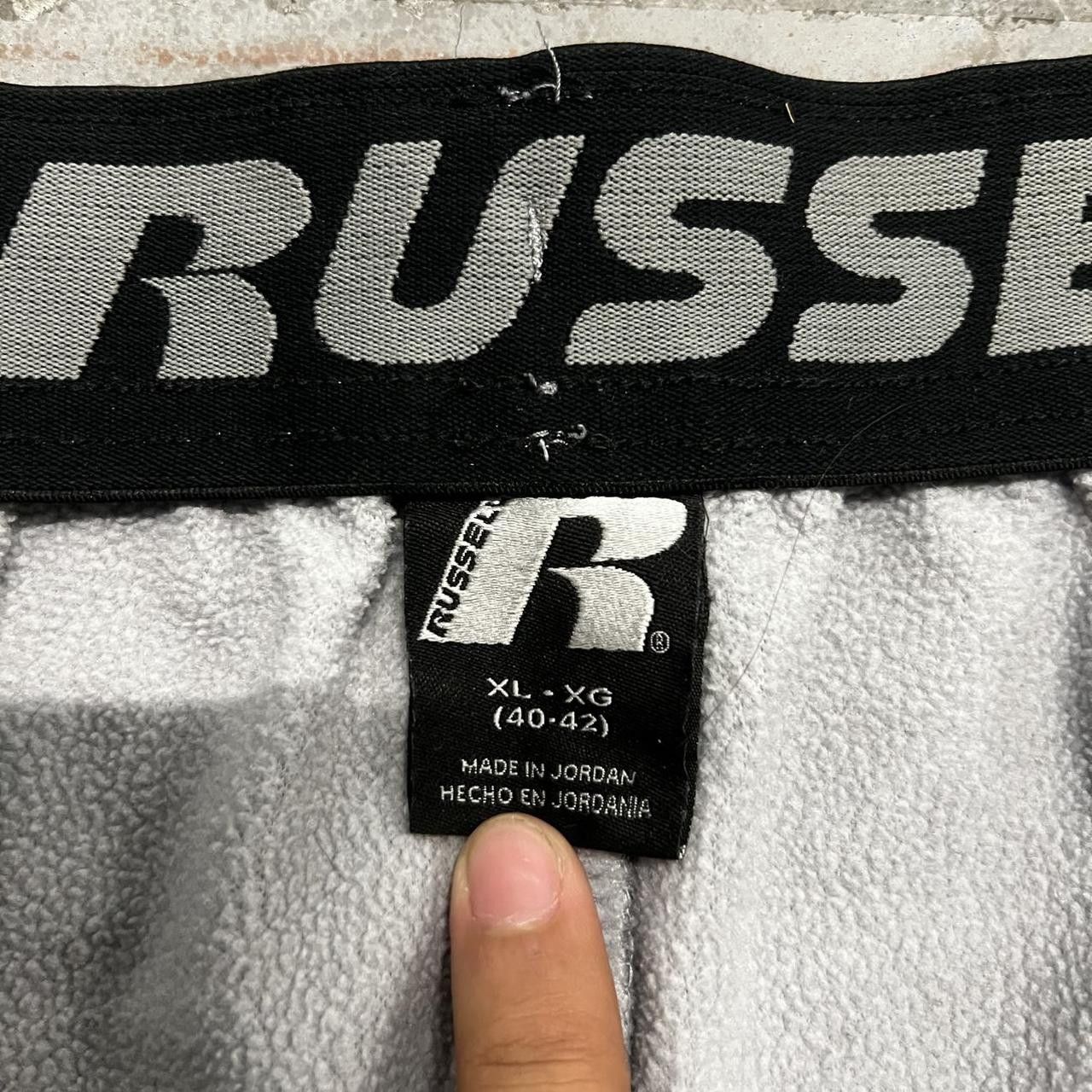 Russell Athletic × Vintage Vintage Y2K baggy fit Grey Russell Athletic Sweatpants ! Size US 38 / EU 54 - 7 Thumbnail