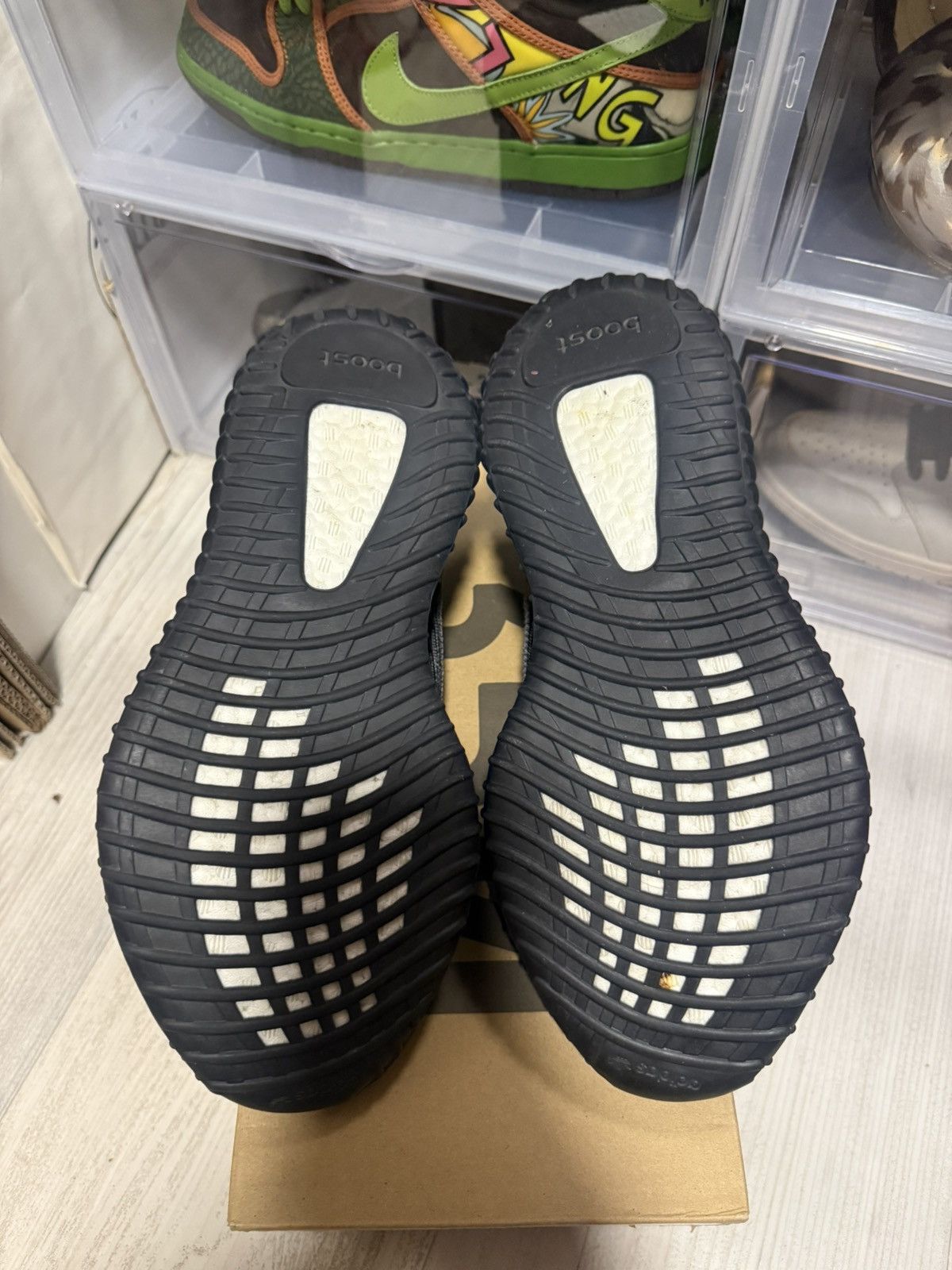 Adidas Adidas Yeezy 350 V2 CMPCT Slate Onyx Size US 10.5 / EU 43-44 - 7 Thumbnail