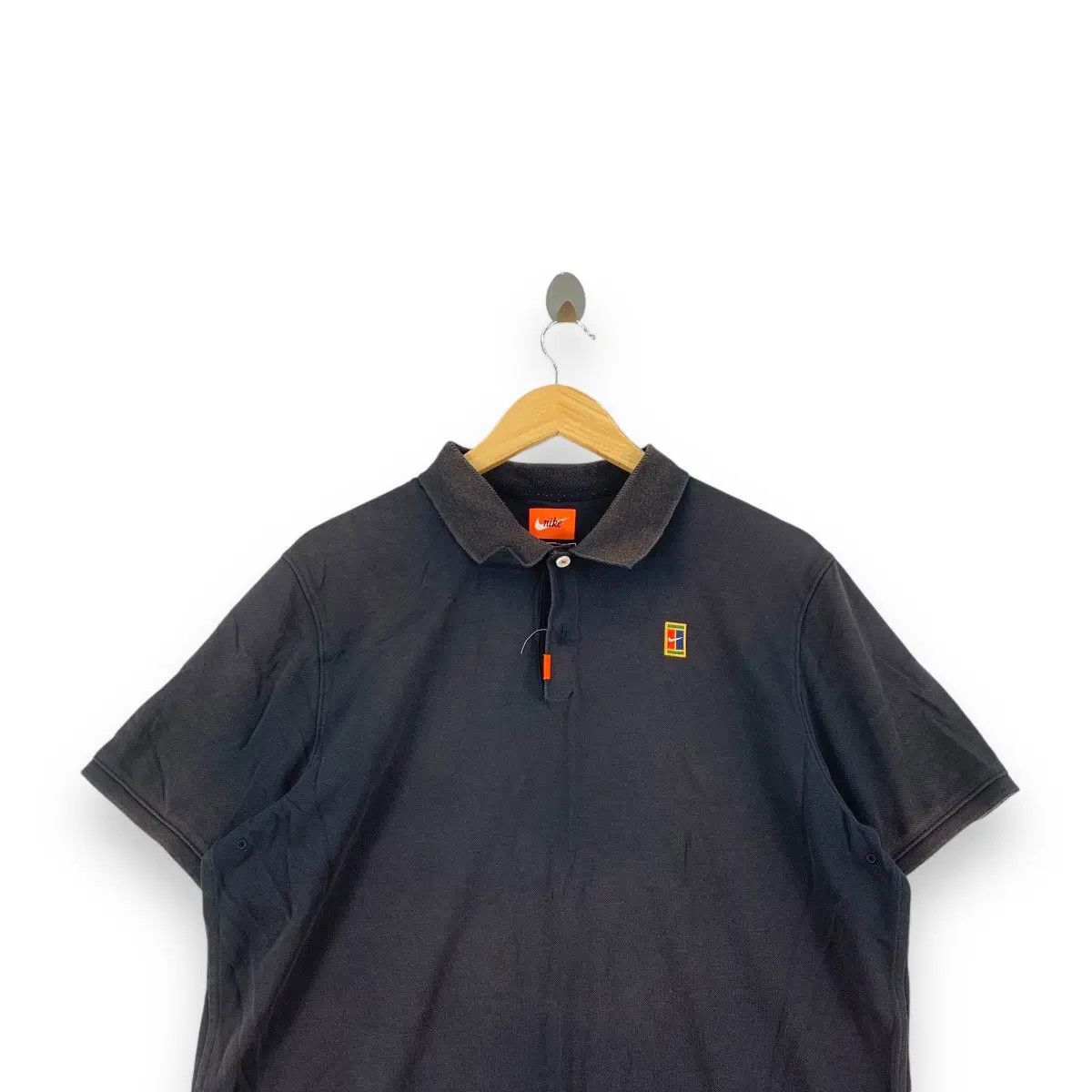 Nike NIKE CHALLENGE COURT Natural Sun Faded Polo Tee Shirt Top Size US XL / EU 56 / 4 - 2 Thumbnail