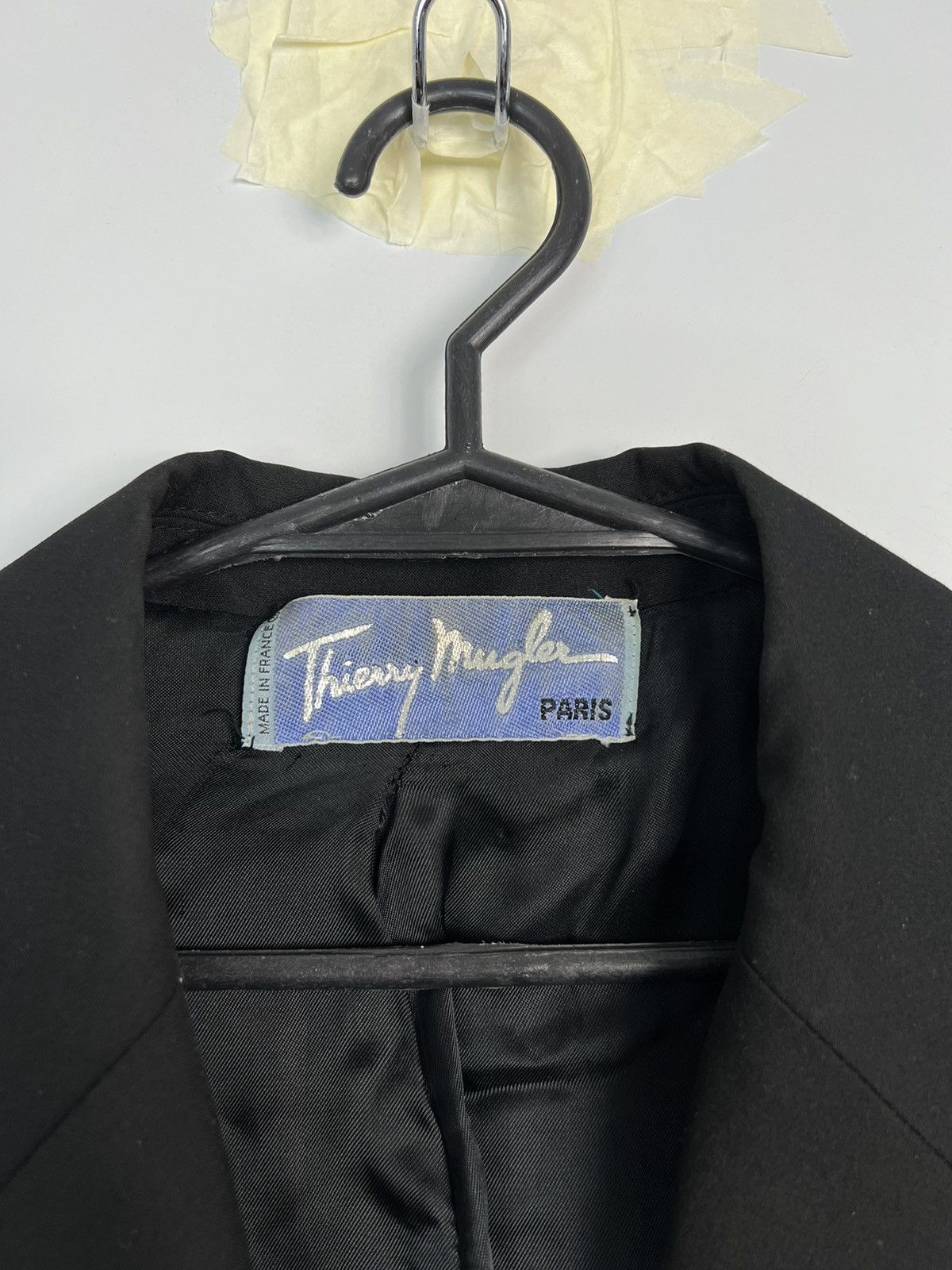 Mugler × Thierry Mugler × Vintage Rare Blazer Thierry Mugler Black Vintage 80’s Women Size S / US 4 / IT 40 - 5 Thumbnail