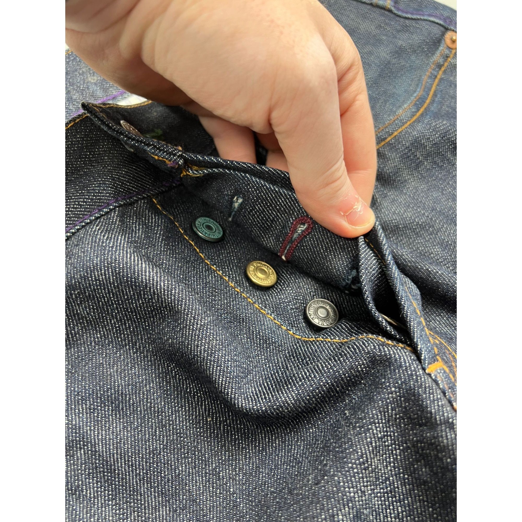 Paul Smith Paul Smith Raw Denim Jeans Pants (Y0960) Size US 31 - 6 Thumbnail