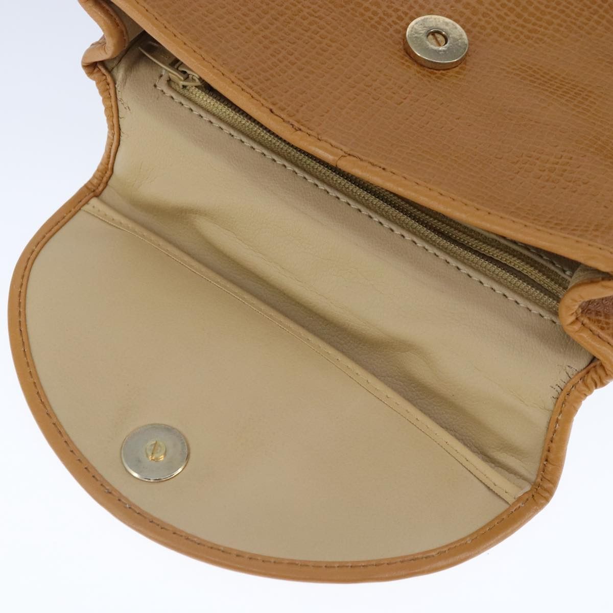 Dior DIOR Hand Bag Leather Brown Size ONE SIZE - 10 Thumbnail