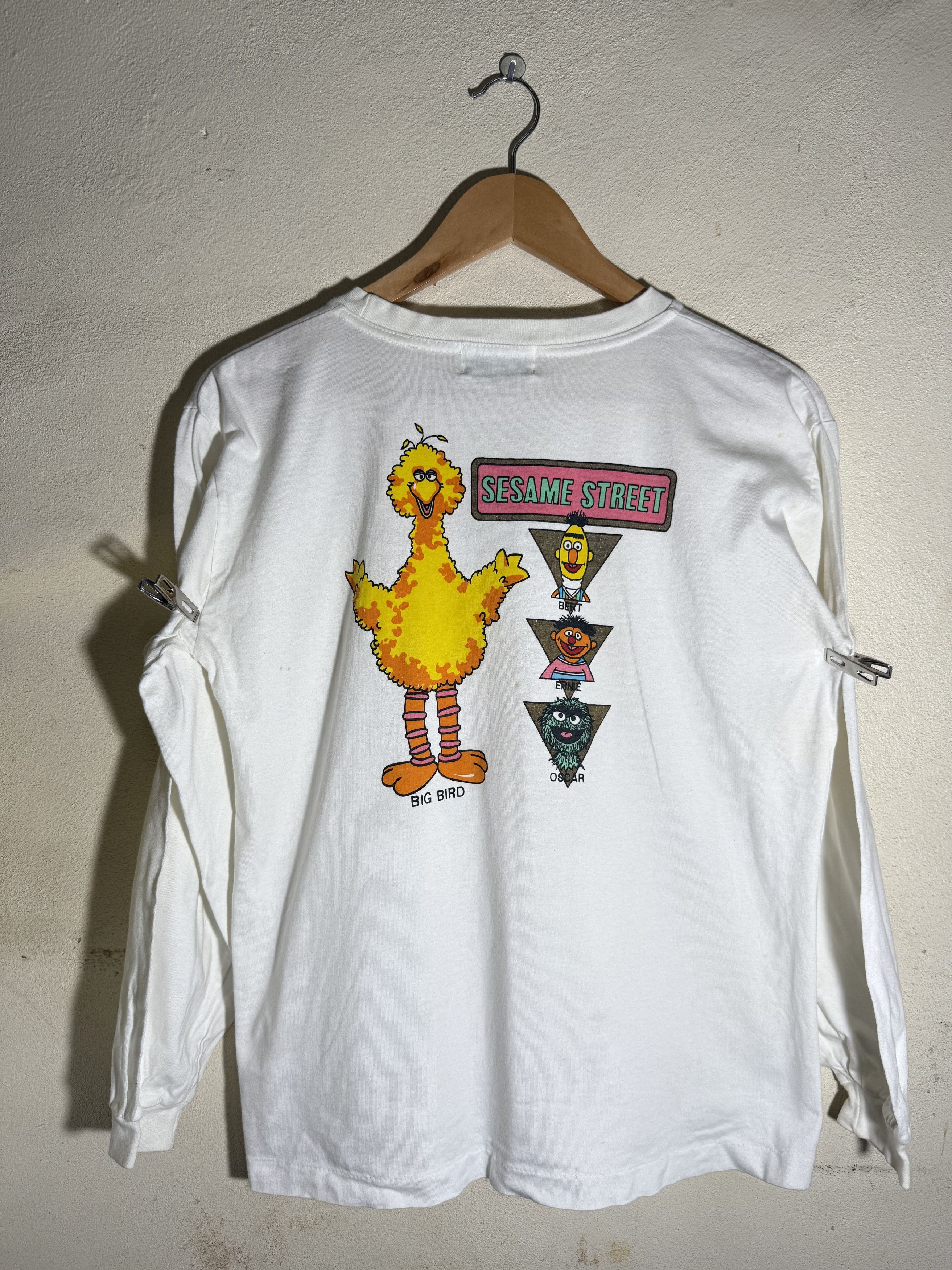 Henson Vintage Sesame Street Double-Sided Long Sleeve Tee Size US XS / EU 42 / 0 - 4 Thumbnail