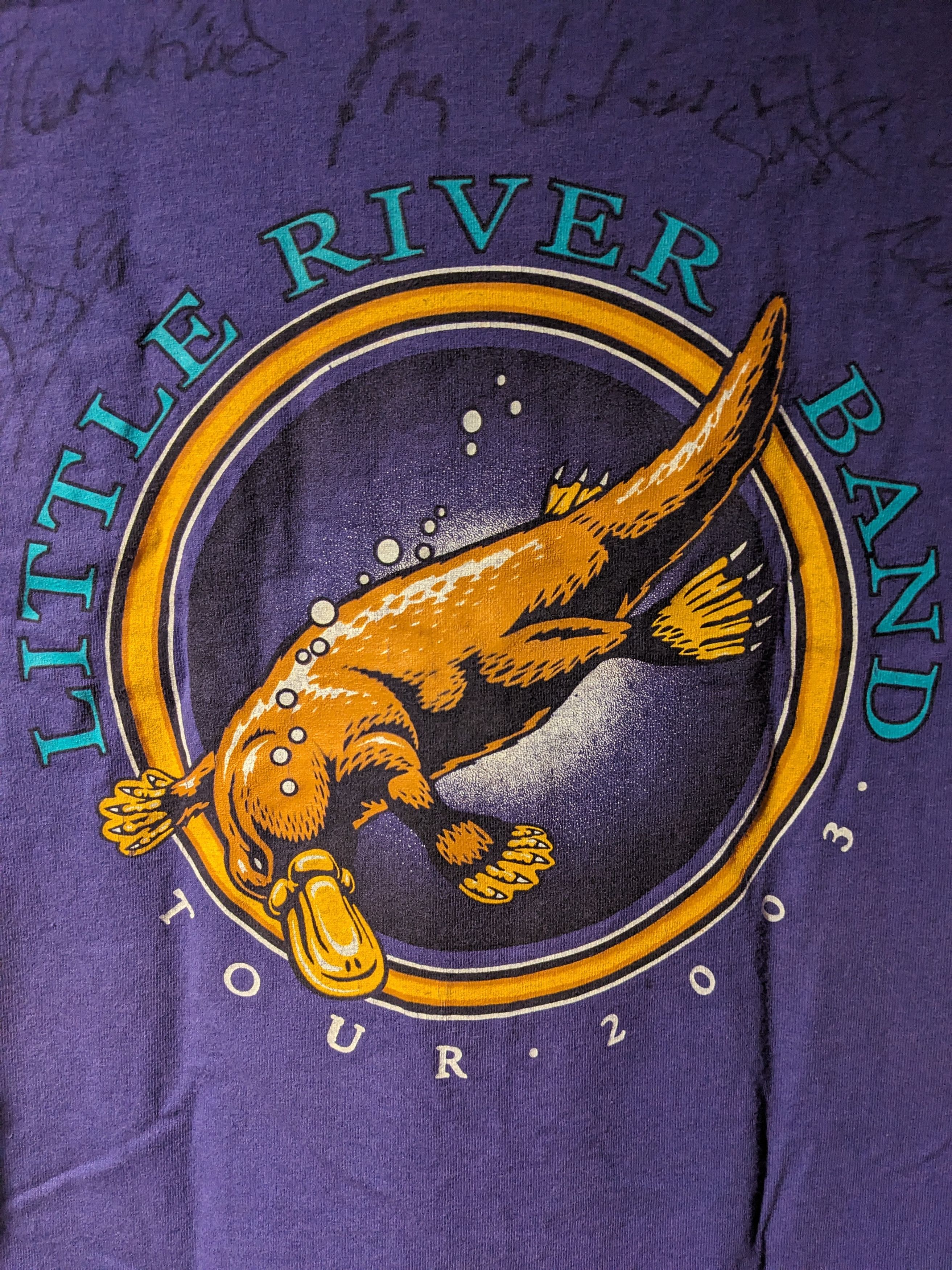 Band Tees × Vintage Vintage Little River Band 2003 Tour Band SIGNED T-Shirt Size US L / EU 52-54 / 3 - 2 Thumbnail