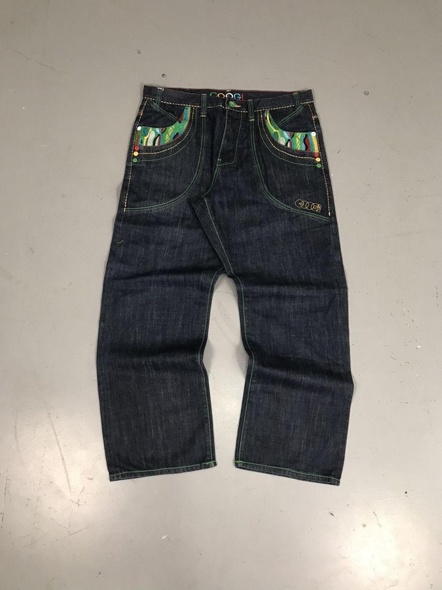 Coogi × Vintage Crazy Coogi Embroidered Denim Size US 40 / EU 56 - 2 Thumbnail