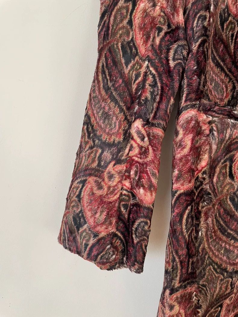 Ann Demeulemeester Ann Demeulemeester 19aw show Paisley faux fur coat Size US S / EU 44-46 / 1 - 7 Thumbnail