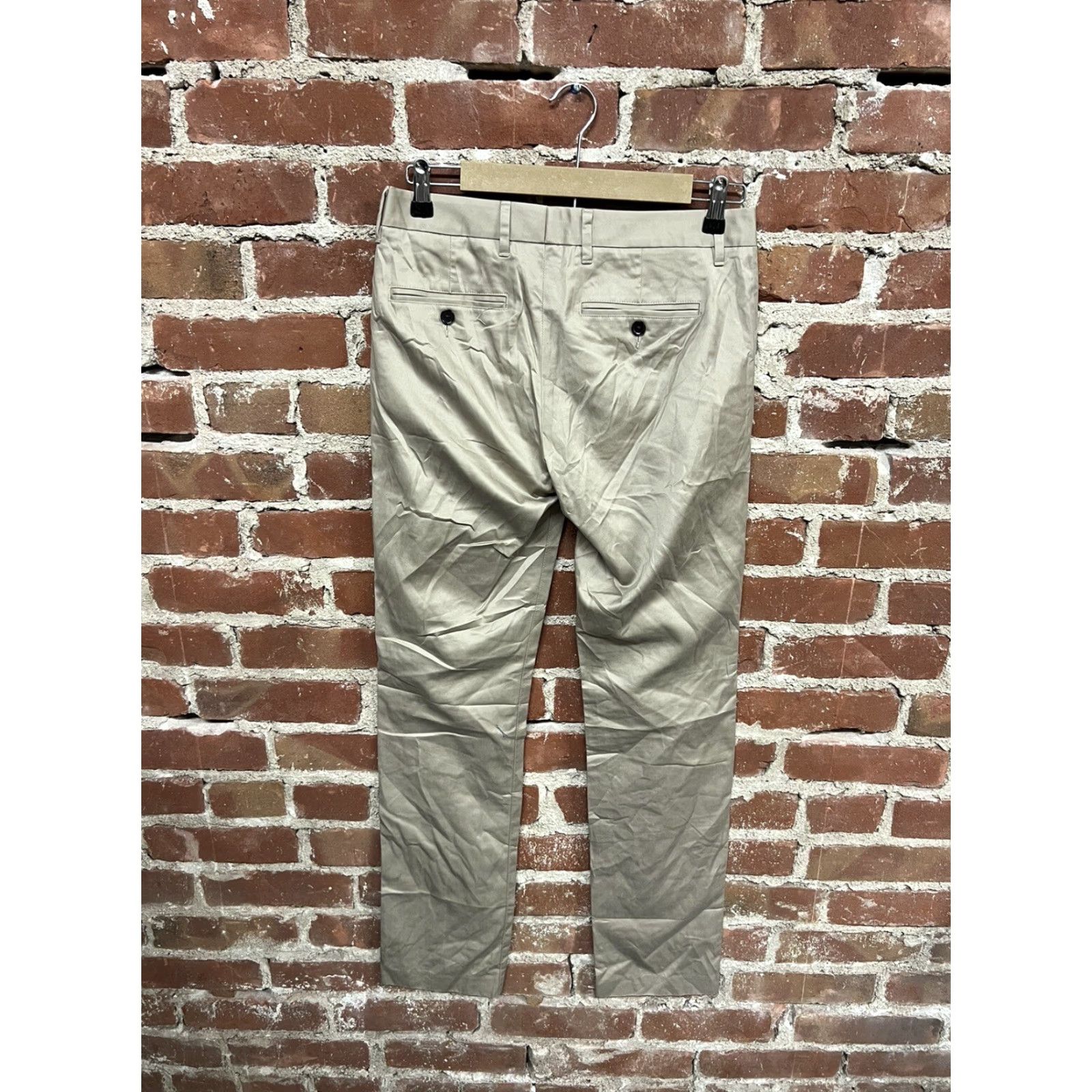Bonobos Bonobos Pants Mens 28 Tan Chino Khakis Slim Fit Office Career Size US 28 / EU 44 - 2 Thumbnail