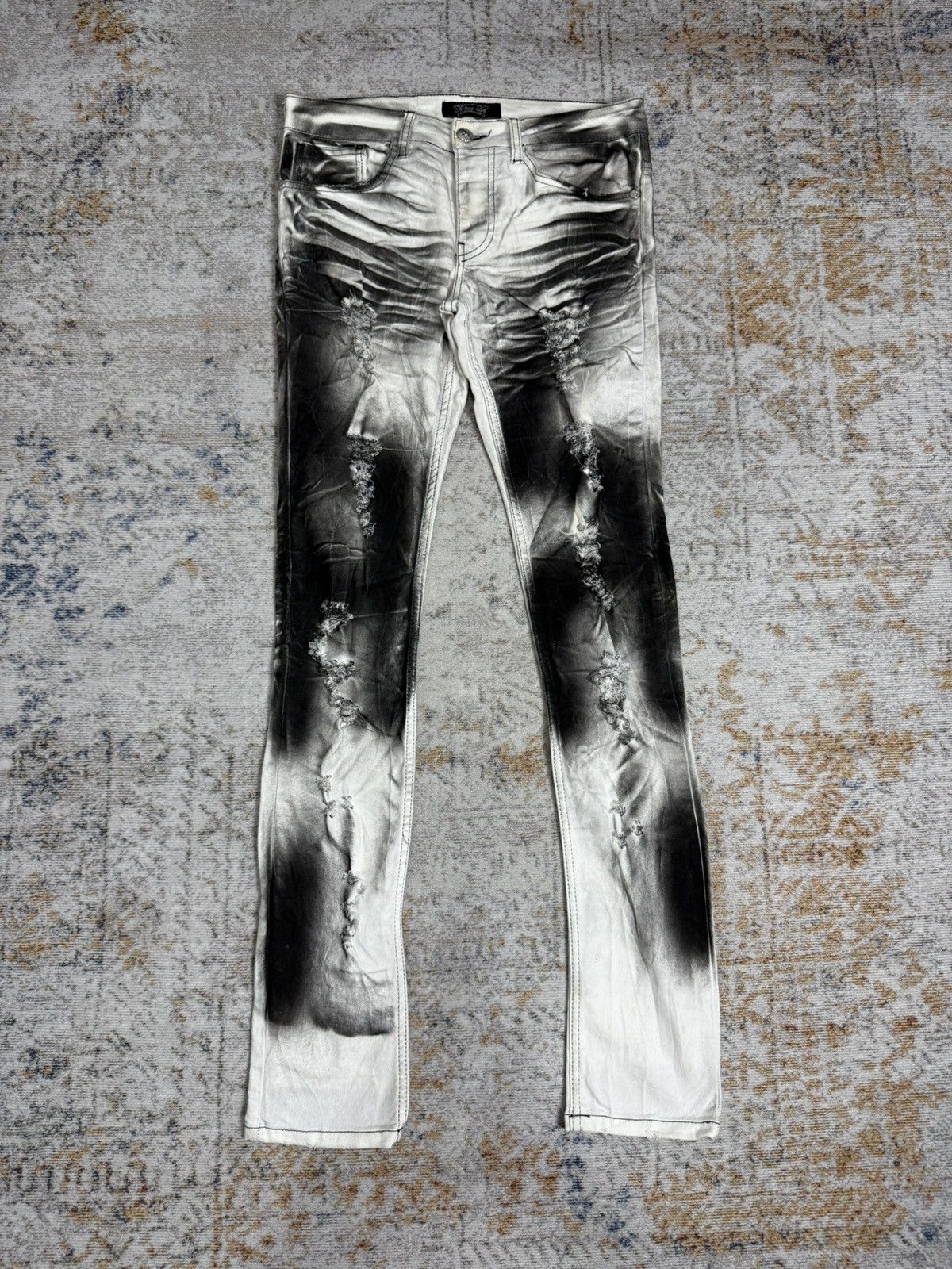 Tornado Mart Kings live y2k style denim pants Size US 32 / EU 48 - 1 Thumbnail