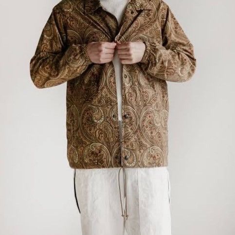 Needles Paisley Print Coach Jacket