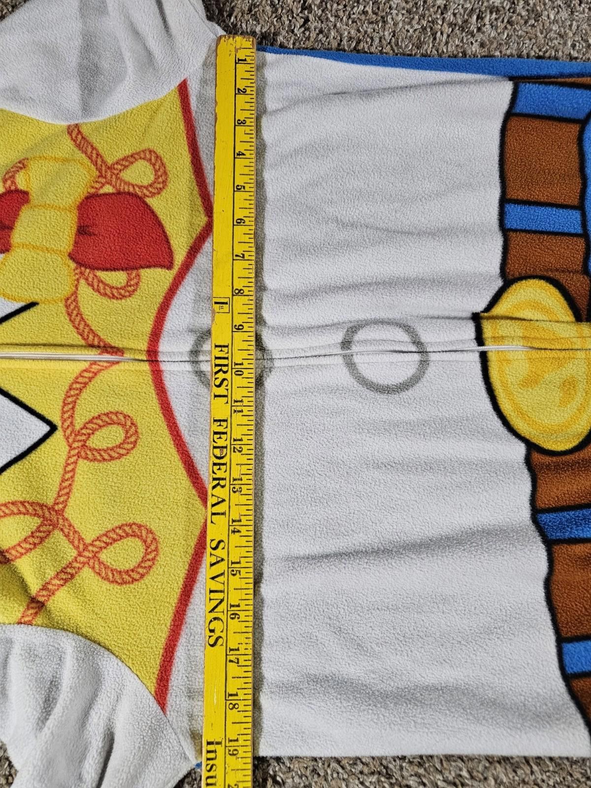 Disney Toy Story 4 Adult 1 Piece Pajamas Woody Large Size ONE SIZE - 3 Thumbnail