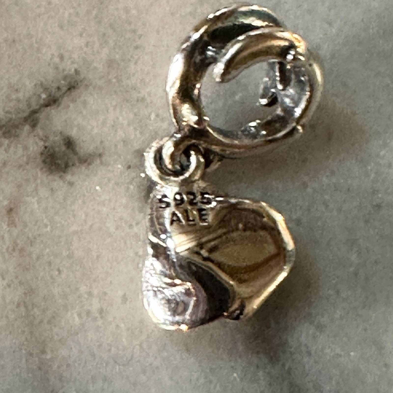 pandora Authentic Pandora Rose in Bloom Dangle Charm #793213C00 Size ONE SIZE - 4 Thumbnail