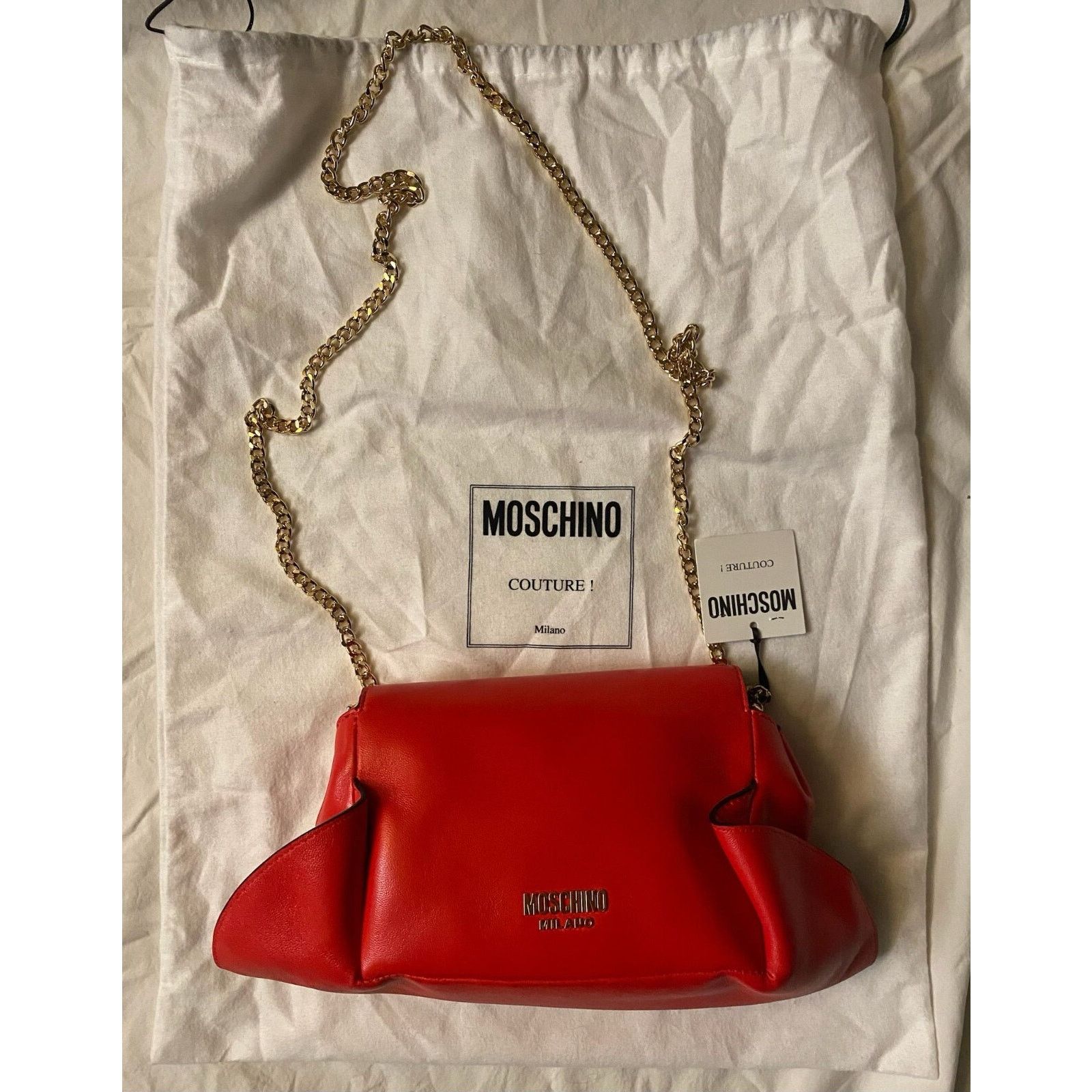 Moschino SS22 MOSCHINO Couture Jeremy Scott Hat Shaped Wristlet Bag Size ONE SIZE - 3 Thumbnail