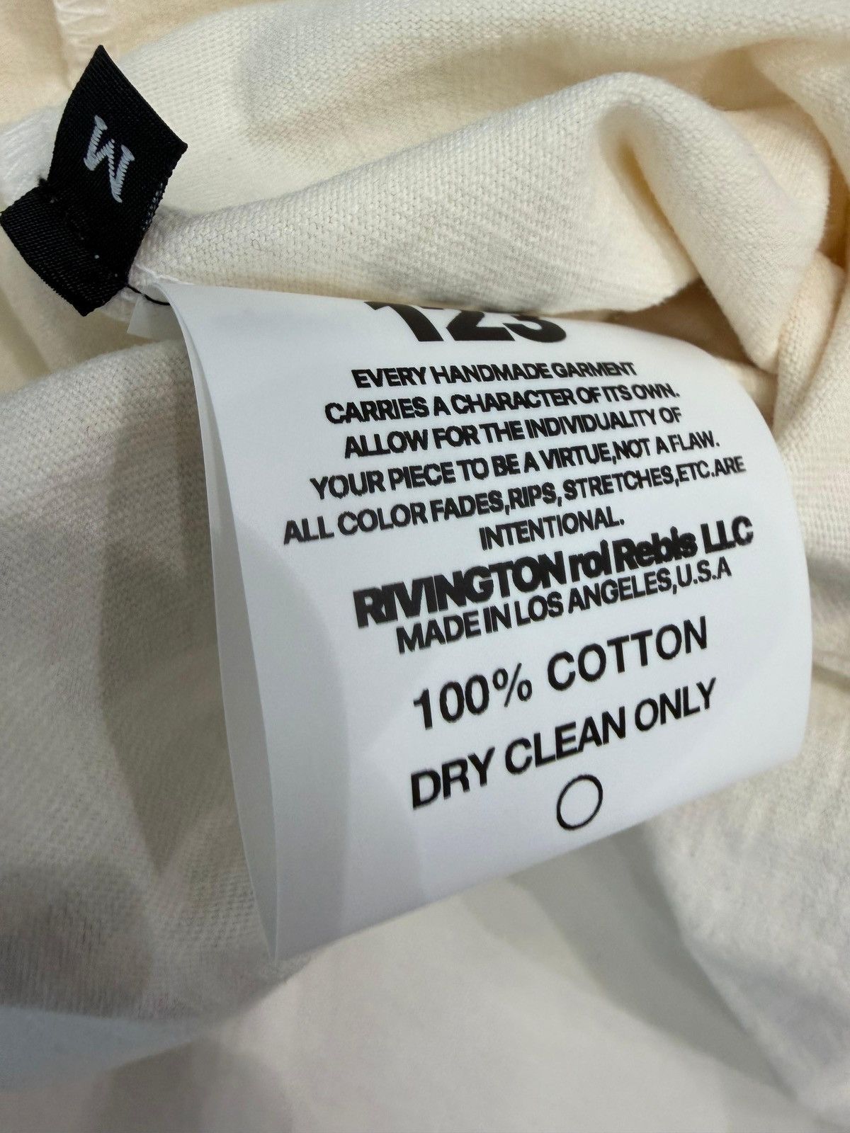 RRR-123 RIVINGTON ROI REBIS - Dark Arts CVA Tee Max White Size US M / EU 48-50 / 2 - 4 Thumbnail