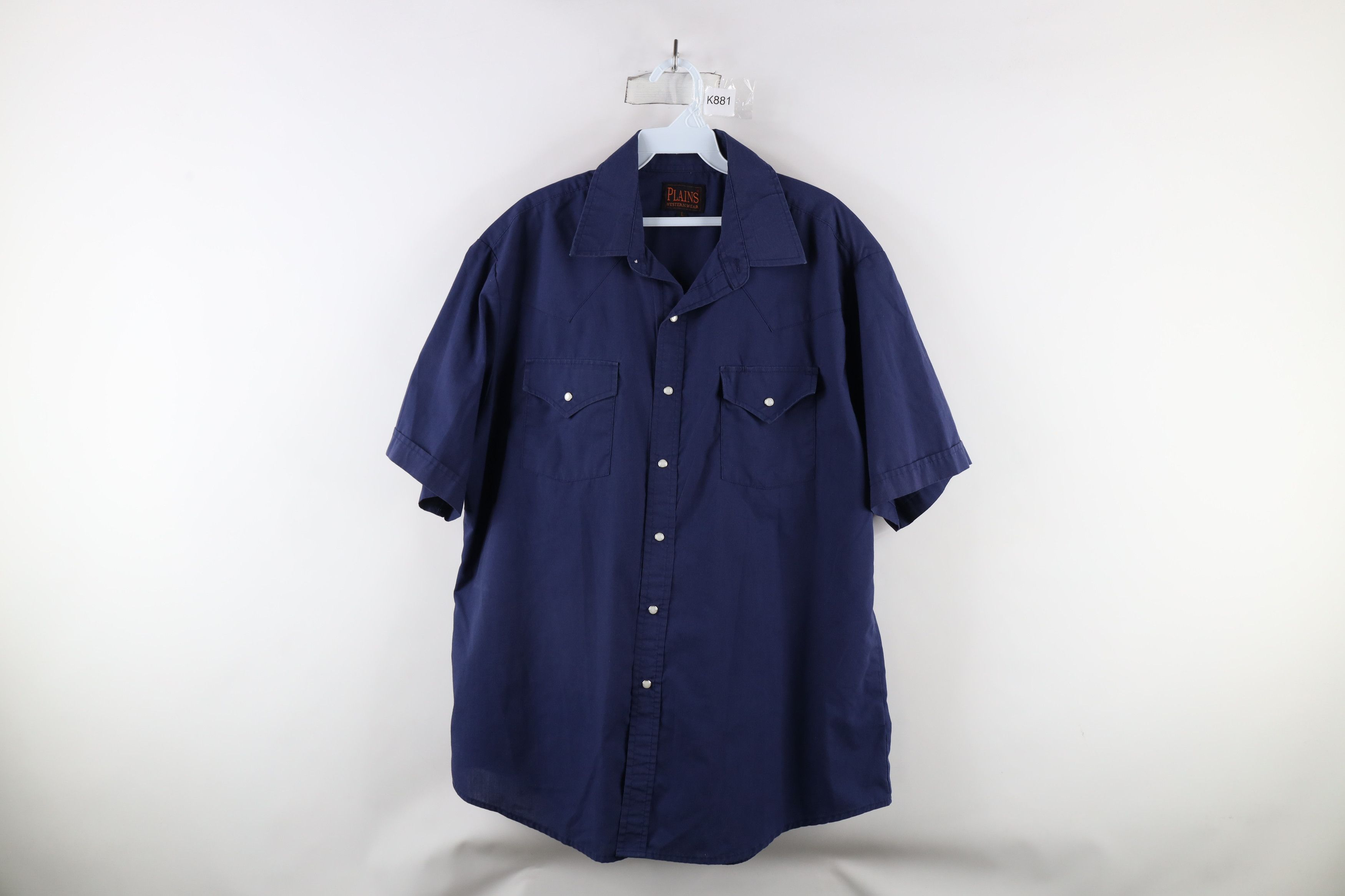 Vintage Vintage 90s Rockabilly Rodeo Short Sleeve Button Shirt Size US L / EU 52-54 / 3 - 1 Thumbnail