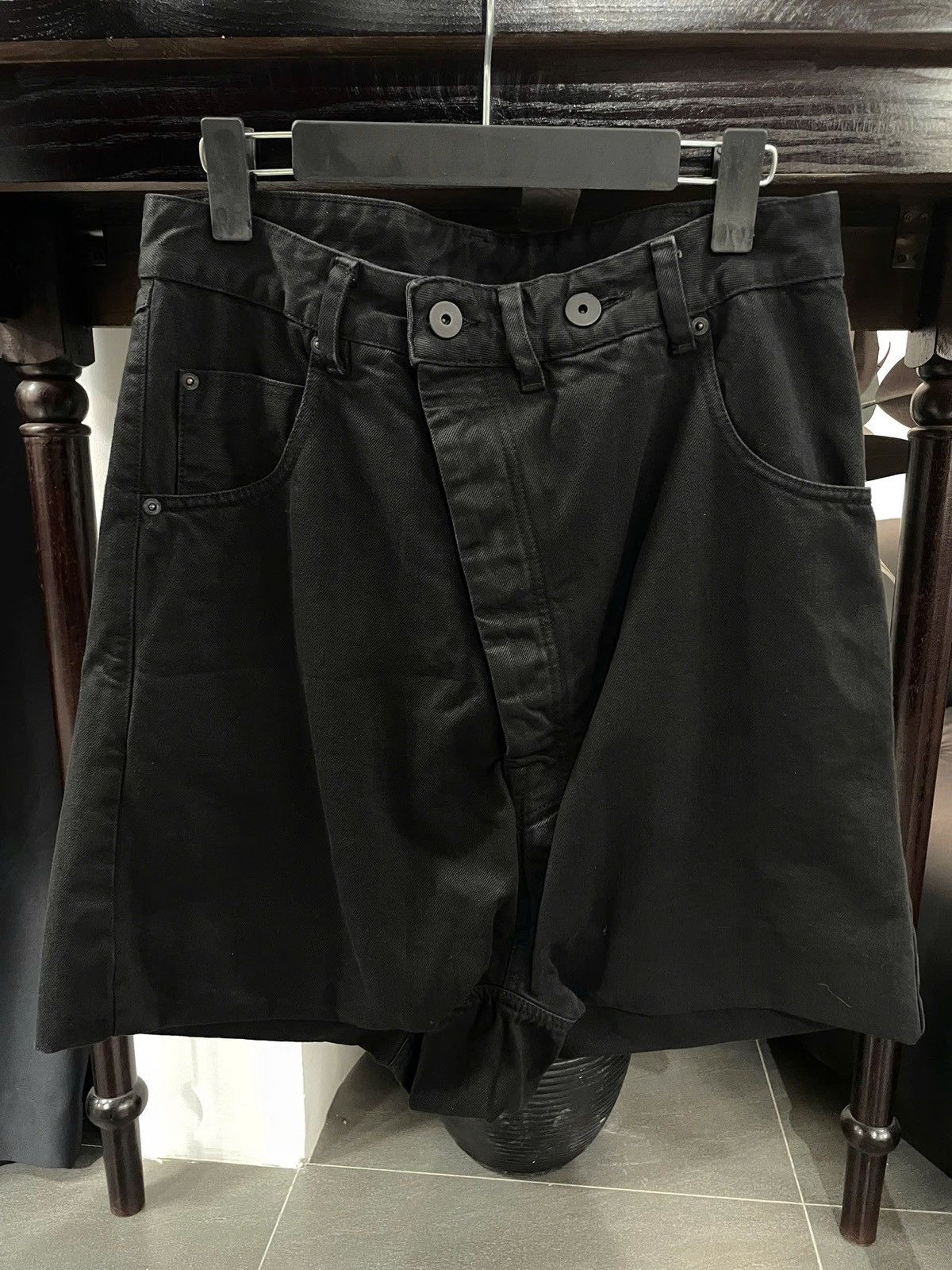 11 By Boris Bidjan Saberi 11 By Boris Bidjan Saberi Denim Shorts Size US 31 - 1 Thumbnail