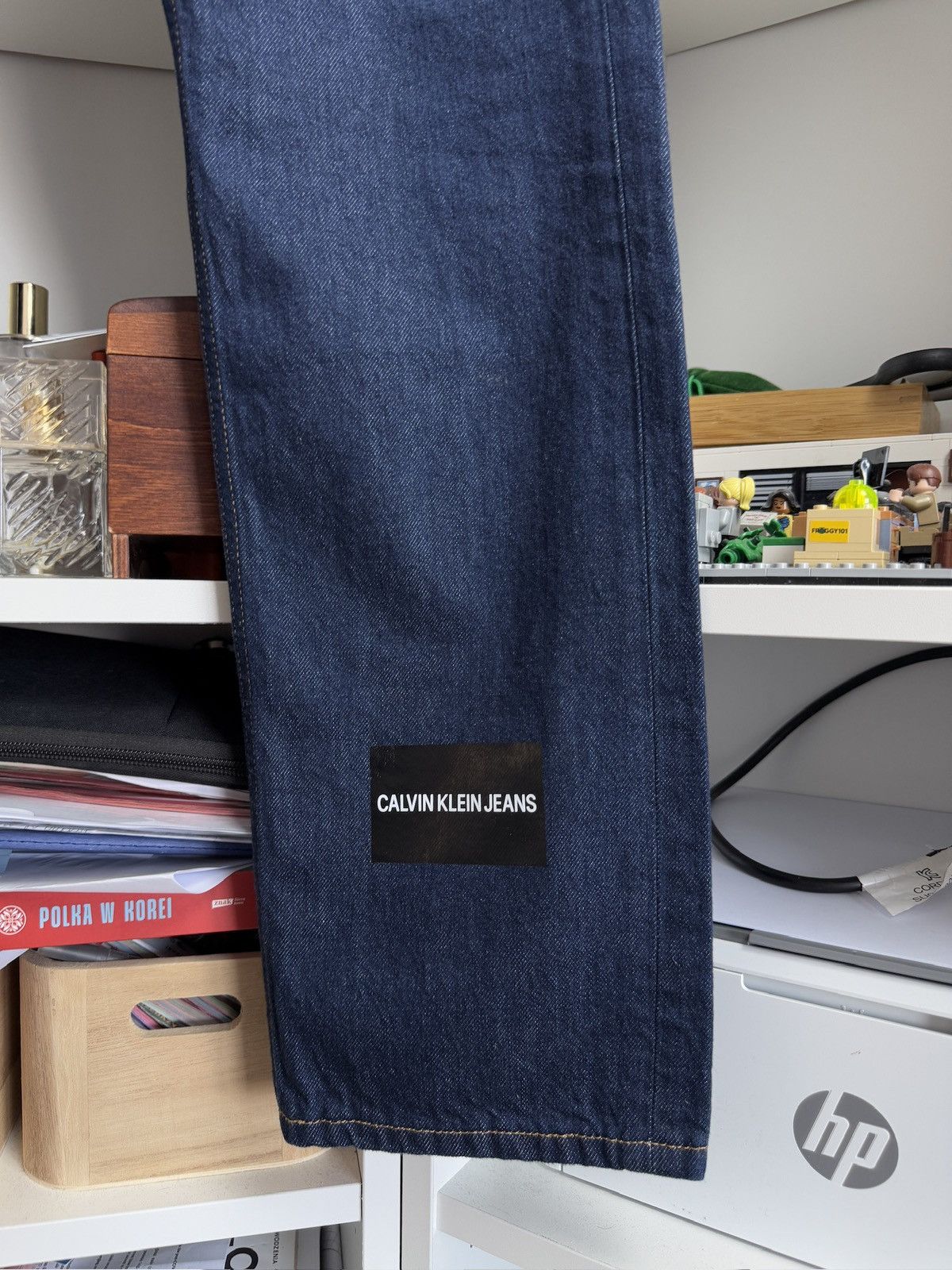 Calvin Klein × Designer Calvin Klein CKJ035 by raf Simons denim jeans pants 31x32 Size US 31 - 5 Thumbnail