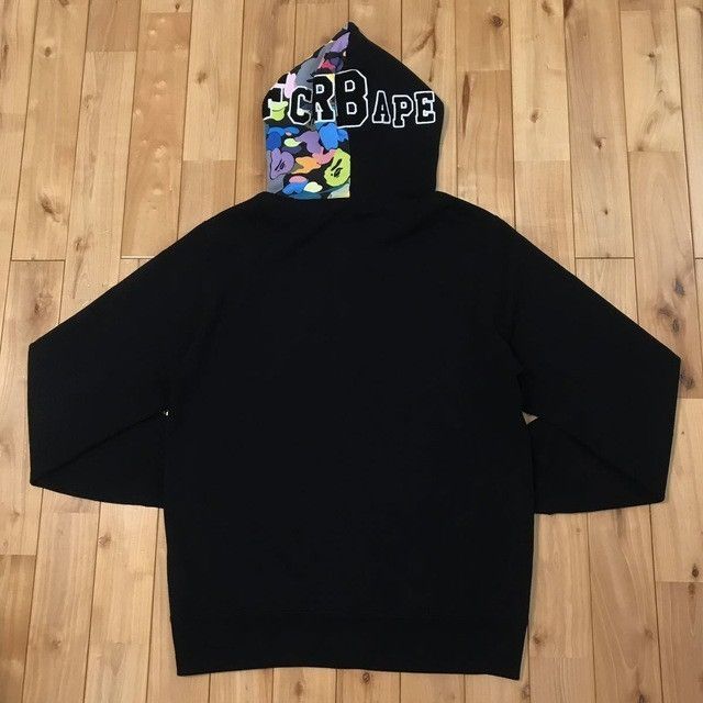 Bape × F.C.R.B BAPE × FCRB multi camo Shark Full Zip Hoodie a bathing ape Size US XL / EU 56 / 4 - 3 Thumbnail