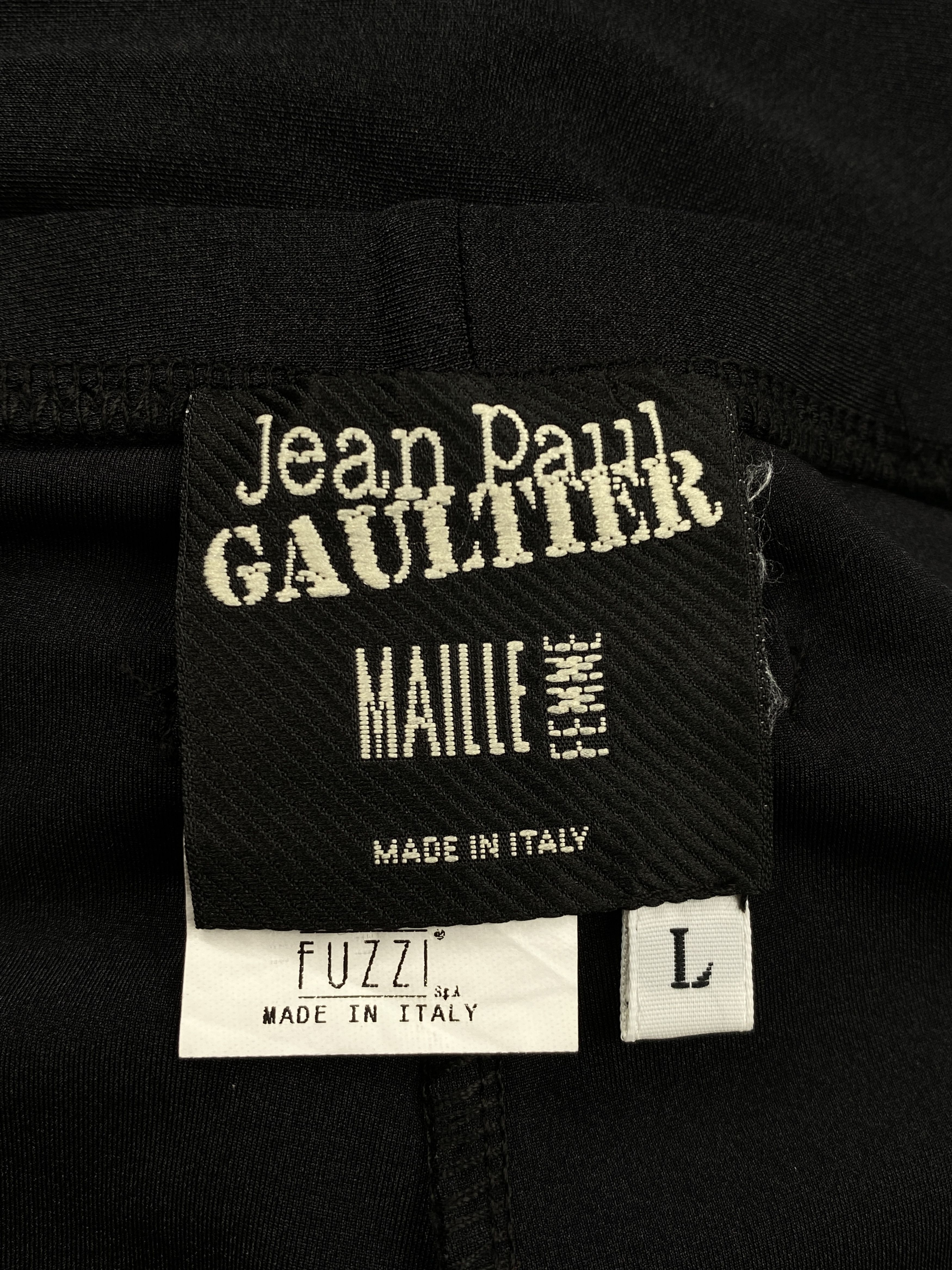 Jean Paul Gaultier Maille Femme Ruched Pants Size 27" / US 4 / IT 40 - 10 Thumbnail