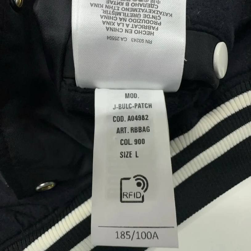 Diesel DIESEL bomber jacket Size: L Black Men A04982 Size US L / EU 52-54 / 3 - 4 Thumbnail