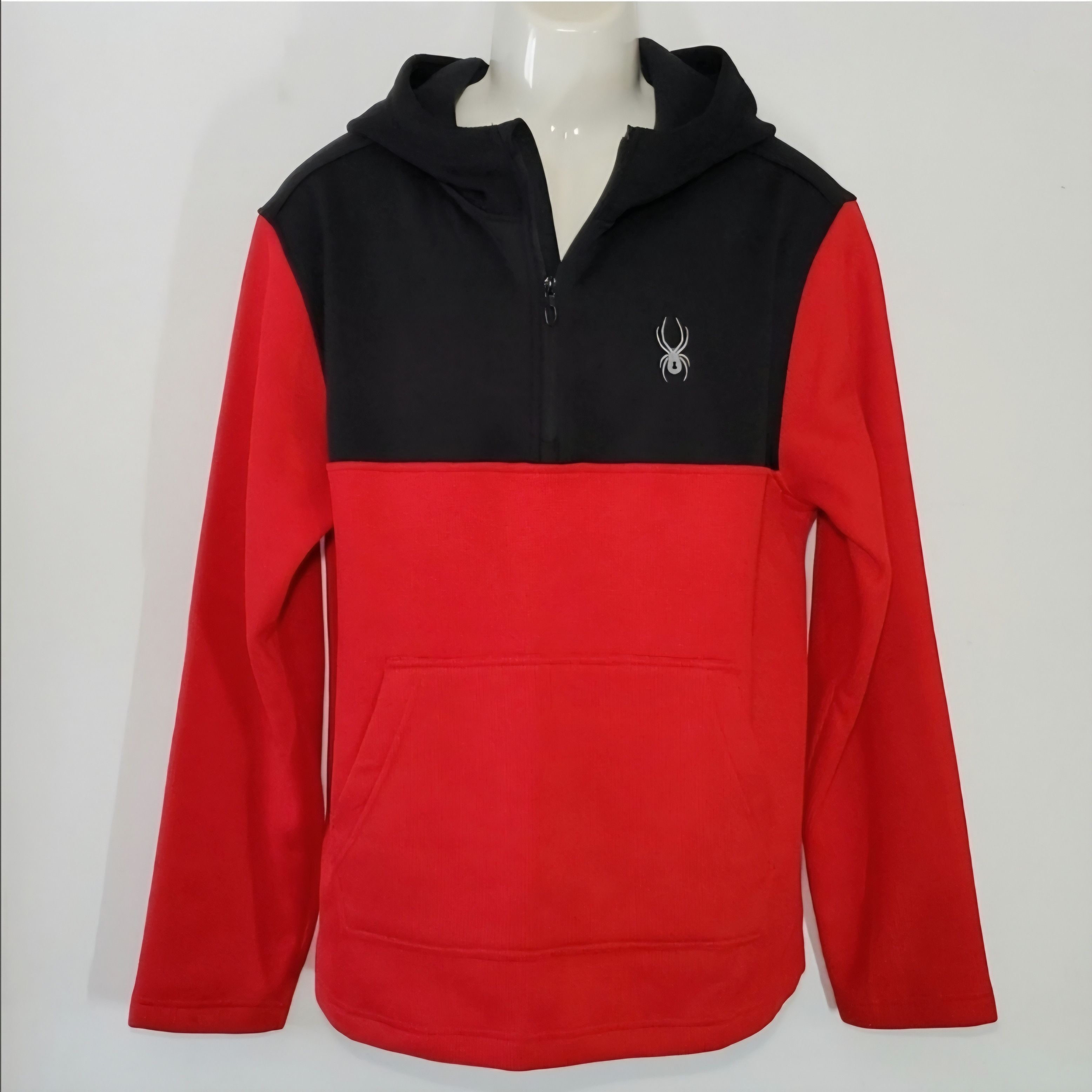 Spyder Spyder Men's L NEW Hoodie Pullover Waffle Thermal Red Black Size US L / EU 52-54 / 3 - 1 Thumbnail