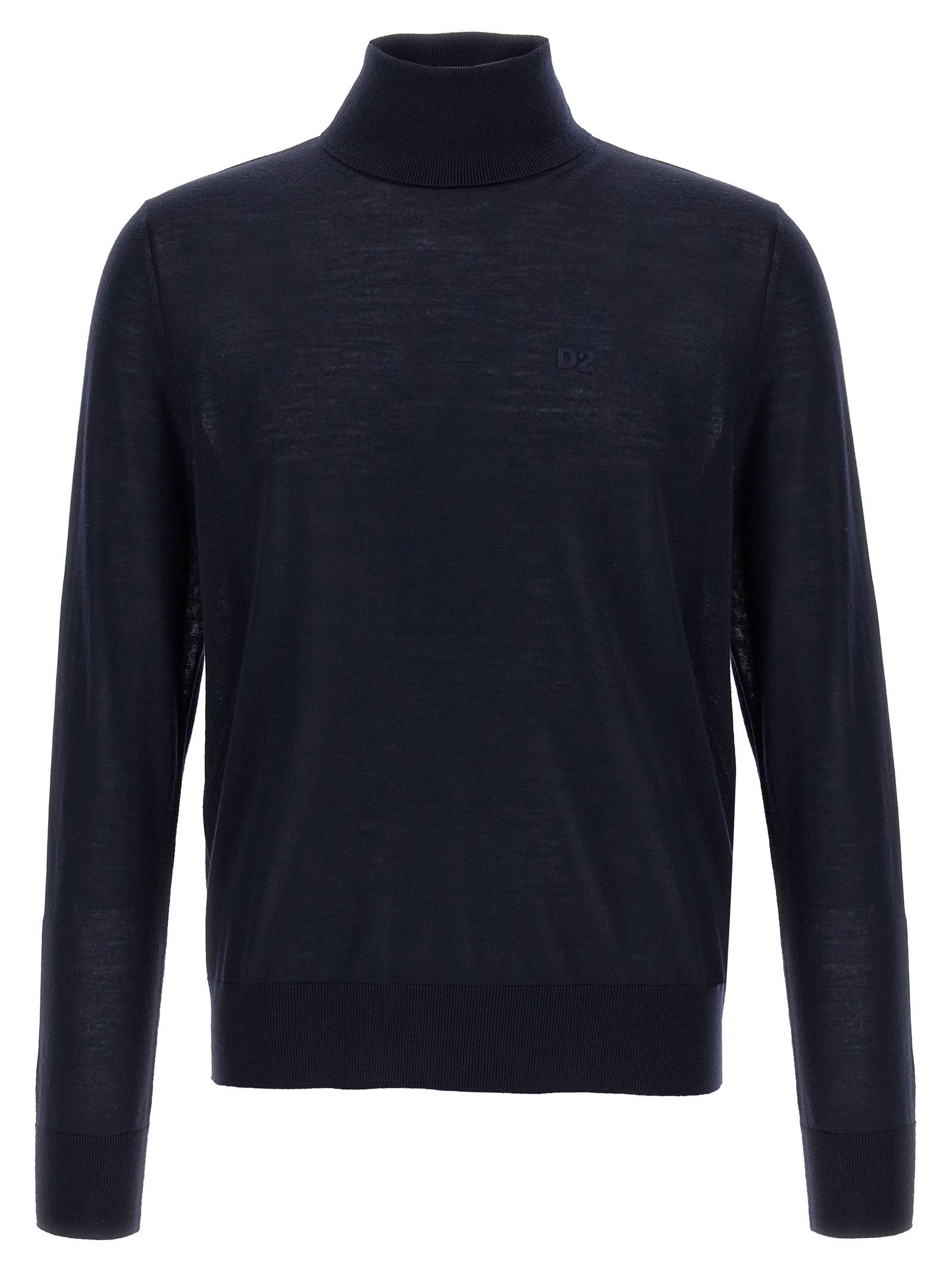 Dsquared2 'D2' Turtleneck Sweater Size US M / EU 48-50 / 2 - 1 Thumbnail