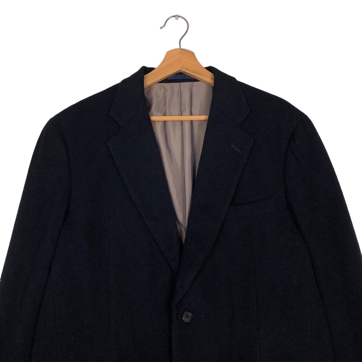 Burberry 🔥Vintage Wool Jacket Chore Burberrys Double Breast Size US L / EU 52-54 / 3 - 3 Thumbnail
