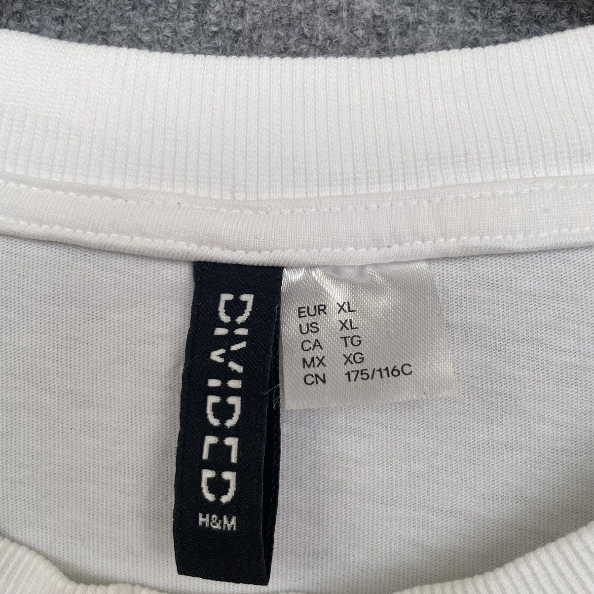 H&M Manifest Your Feelings Oversize Baggy T Shirt Size US XL / EU 56 / 4 - 3 Thumbnail