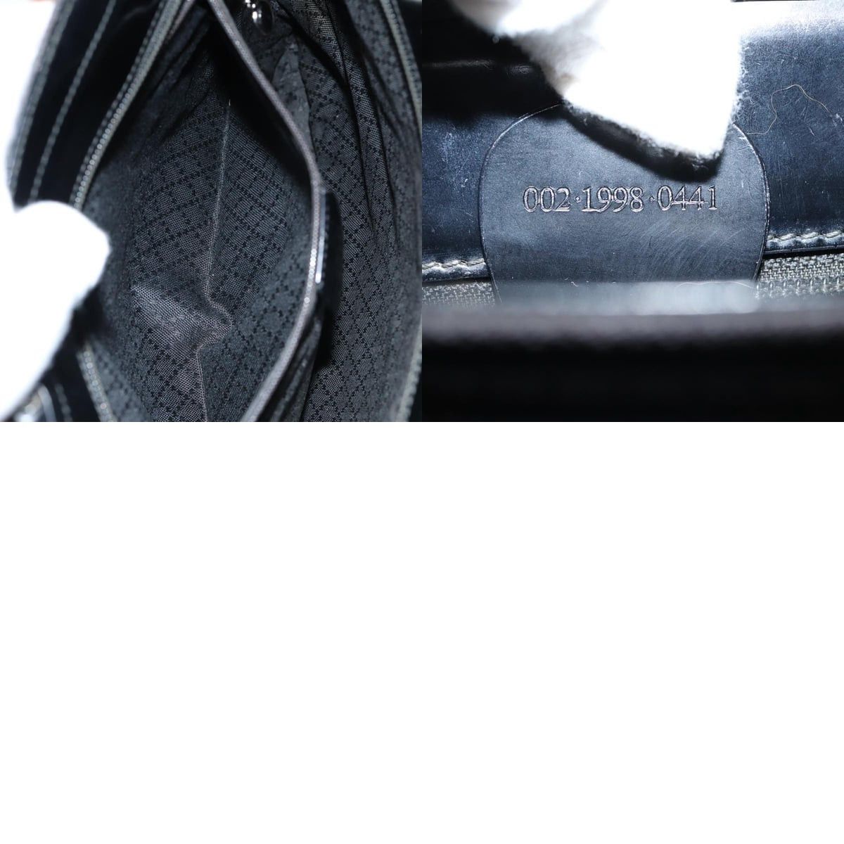 Gucci GUCCI Bamboo Hand Bag Nylon Black Size ONE SIZE - 13 Thumbnail