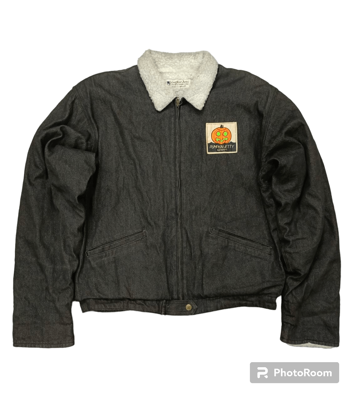 Japanese Brand SHERPA BOMBER JACKET PUMPKIN-JETTY🇯🇵 Size US M / EU 48-50 / 2 - 1 Thumbnail