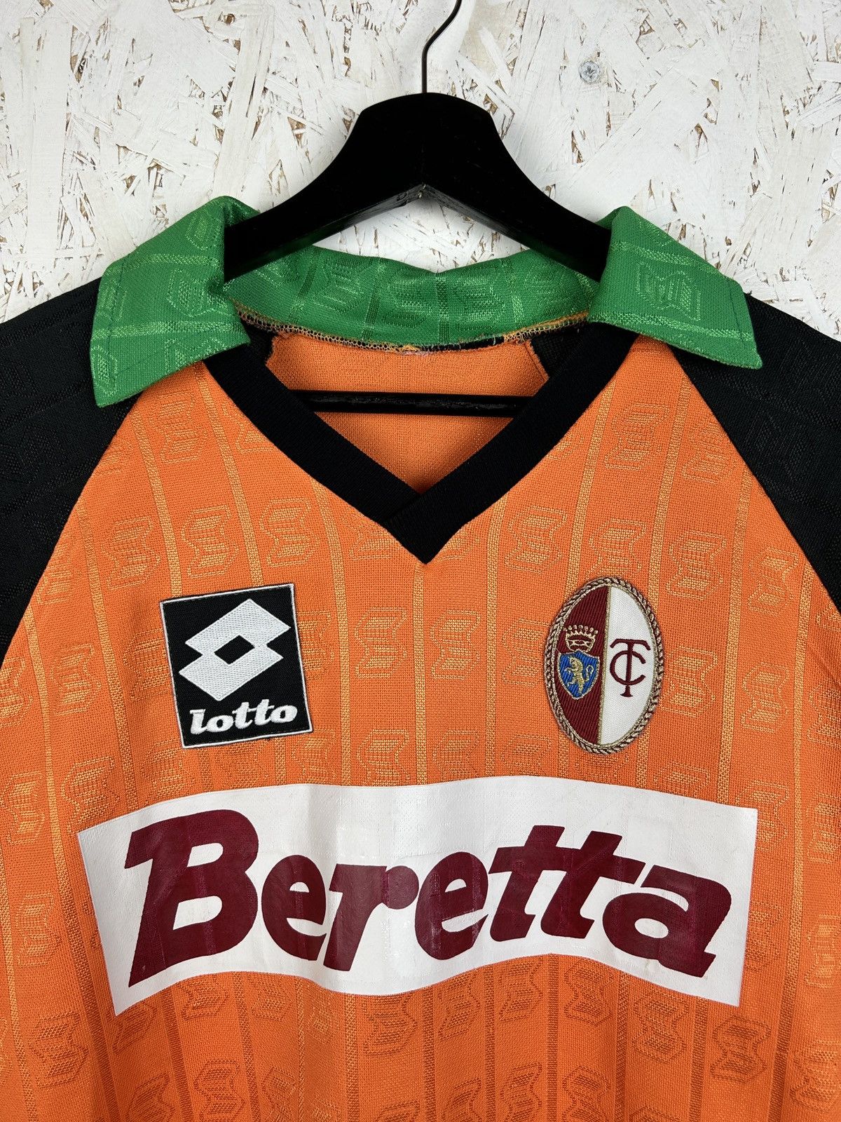 Vintage 90s ABM Torino 1990/91 Training Reworked Kit Jersey M Size US M / EU 48-50 / 2 - 2 Thumbnail