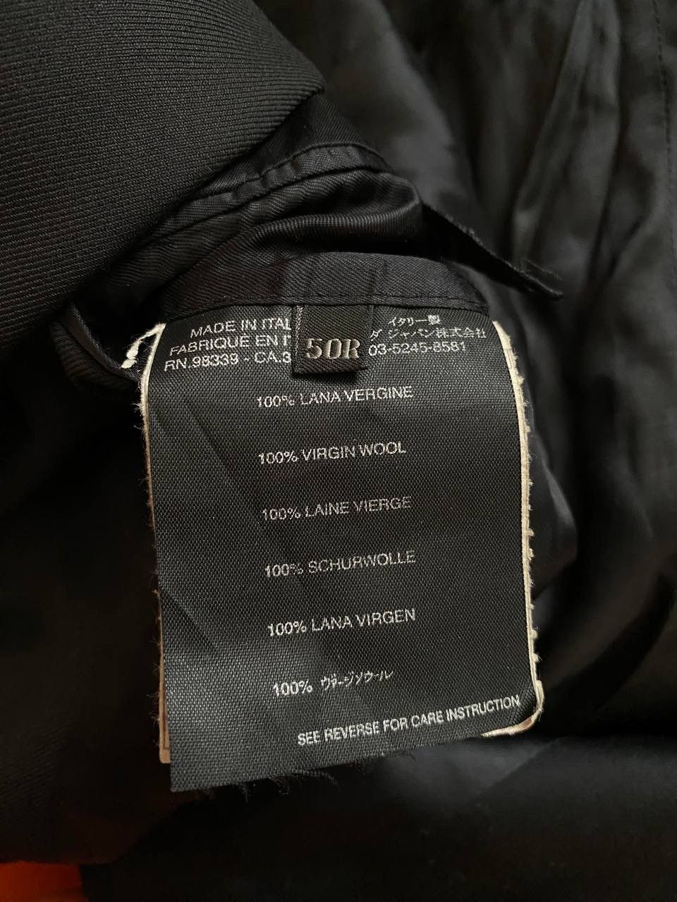 Prada 🖤 PRADA Milano Wool Blazer Suit Jacket Archiv Size 50R - 8 Thumbnail
