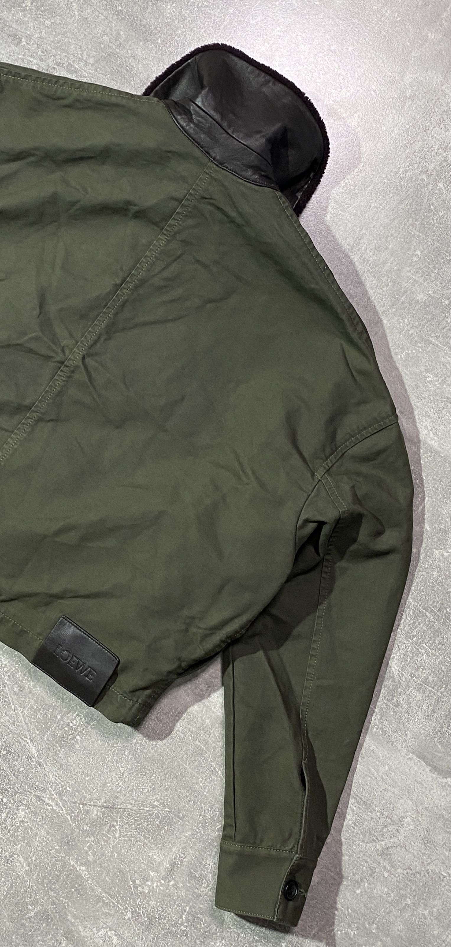 Loewe SS25 LOEWE MILITARY STYLE PROTOTYPE/SAMPLE CANVAS JACKET Size US M / EU 48-50 / 2 - 6 Thumbnail