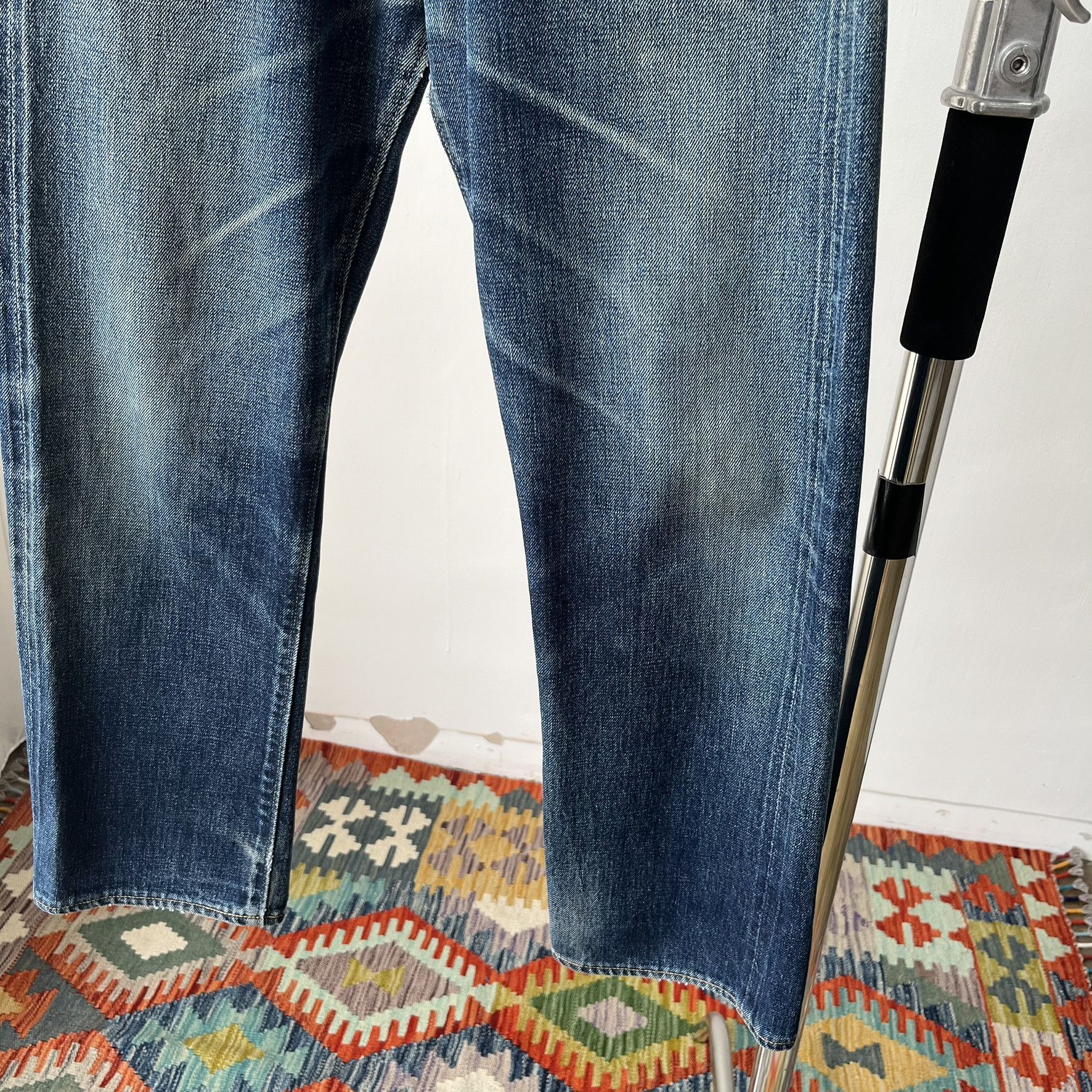 Levi's Size 28x28.5 Vintage 90's Denime Big E Japan Denim S1499 Size US 28 / EU 44 - 5 Thumbnail
