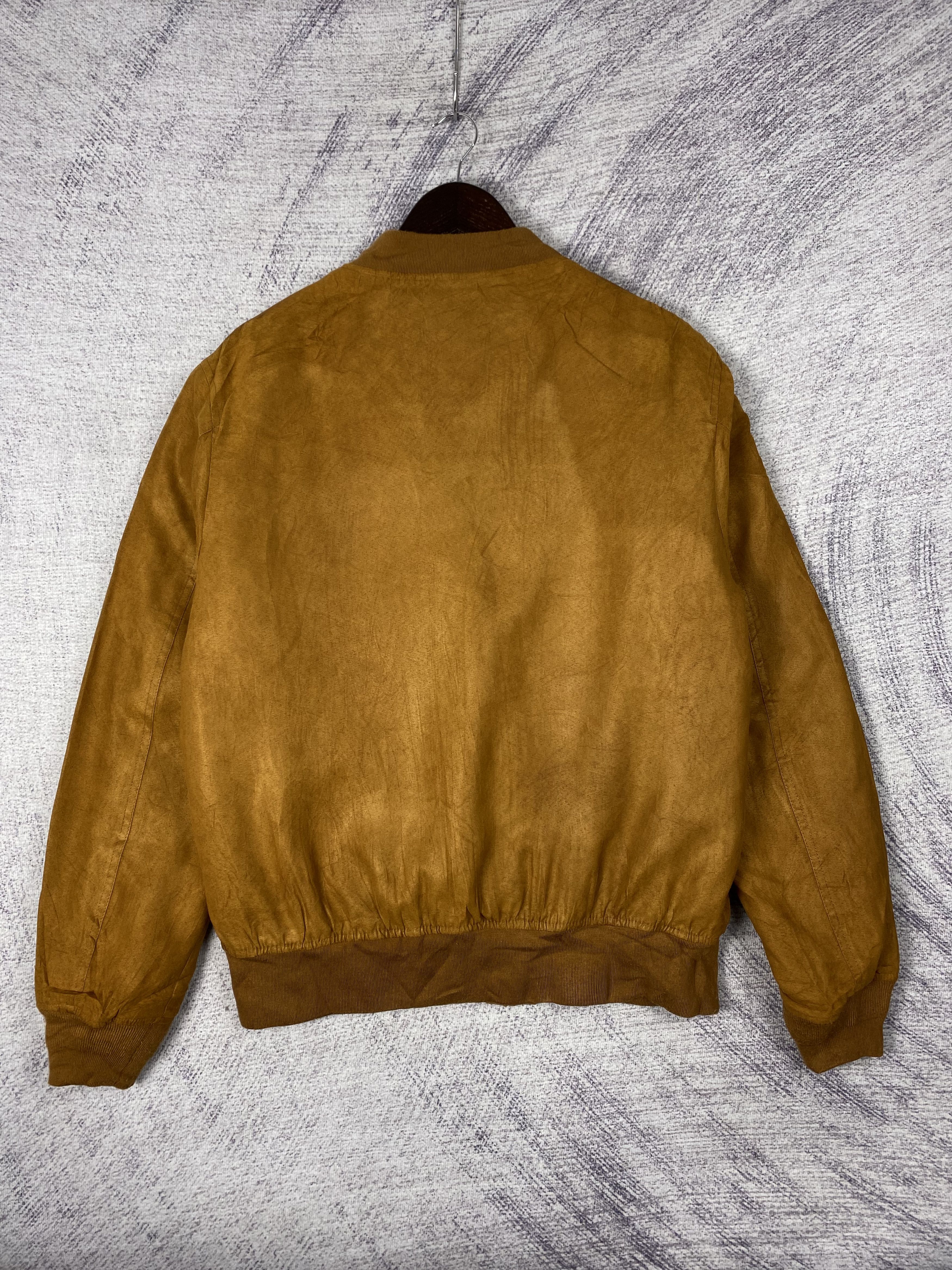 Japanese Brand Vintage Real Standard Bomber Jacket Size US XL / EU 56 / 4 - 5 Thumbnail