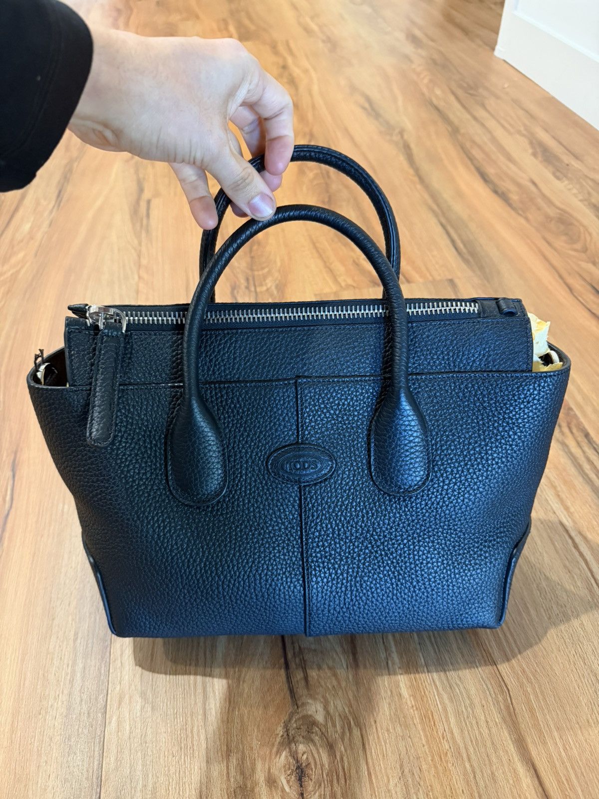 Tod's TODS BRAND NEW DI BAG BLACK LEATHER Size ONE SIZE - 2 Thumbnail