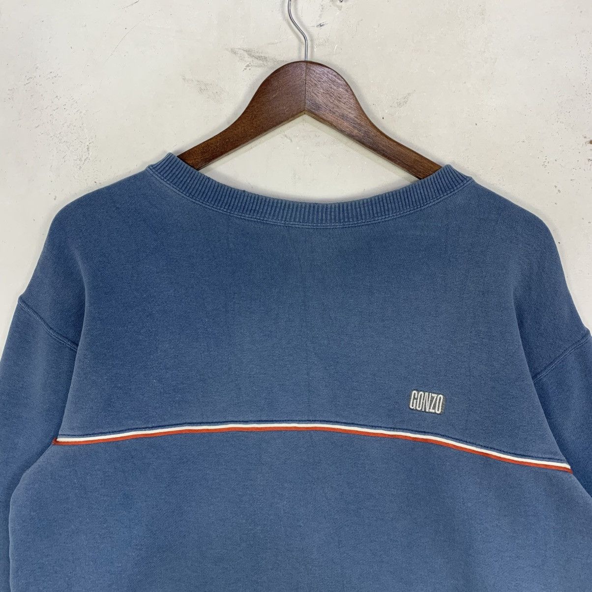 Vintage vintage JapaneseBrand Gonzo Surfstyle Streetwear sweatshirt Size US M / EU 48-50 / 2 - 2 Thumbnail