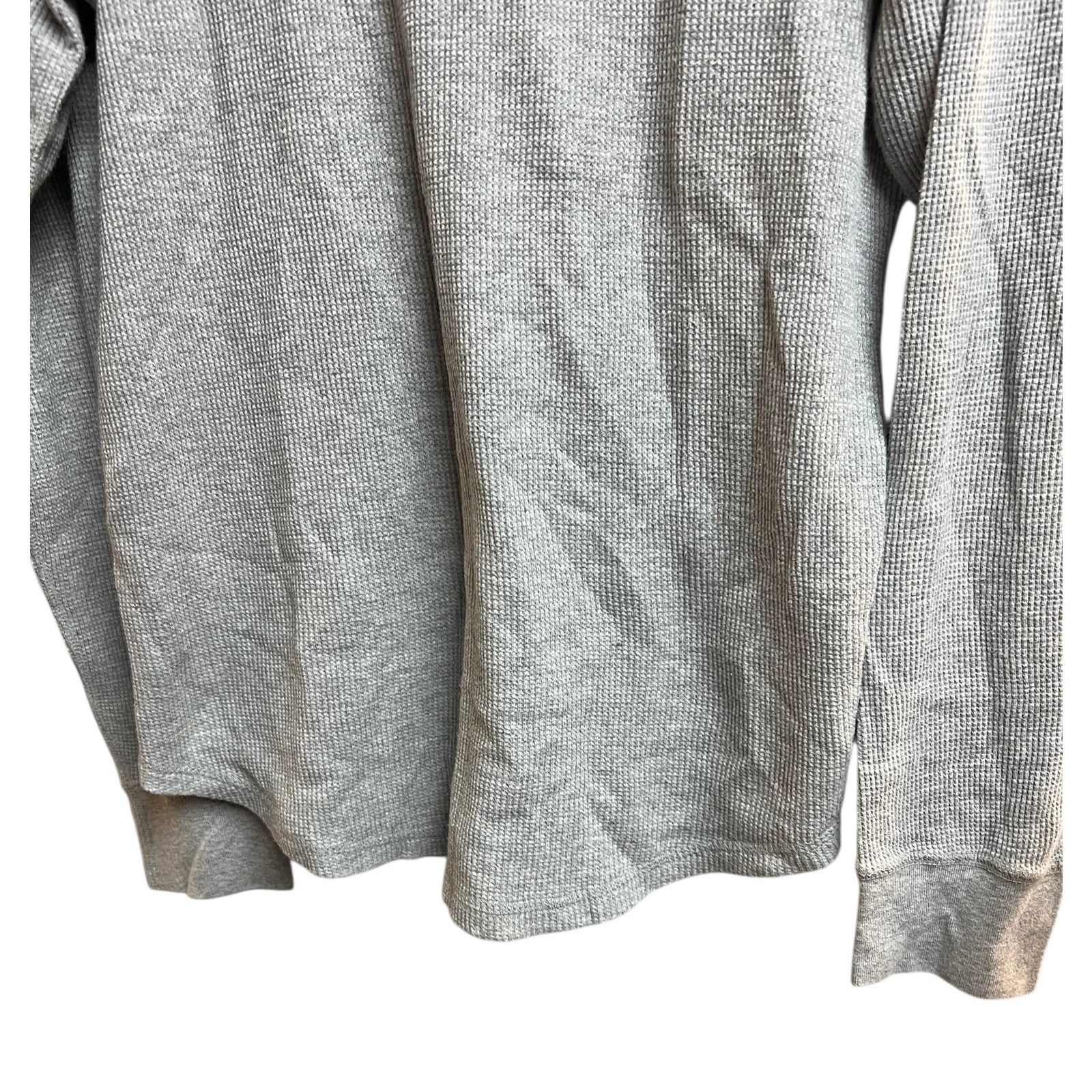 Ralph Lauren Polo by Ralph Lauren Underwear Gray Waffle Knit Shirt Gray Size US L / EU 52-54 / 3 - 5 Thumbnail