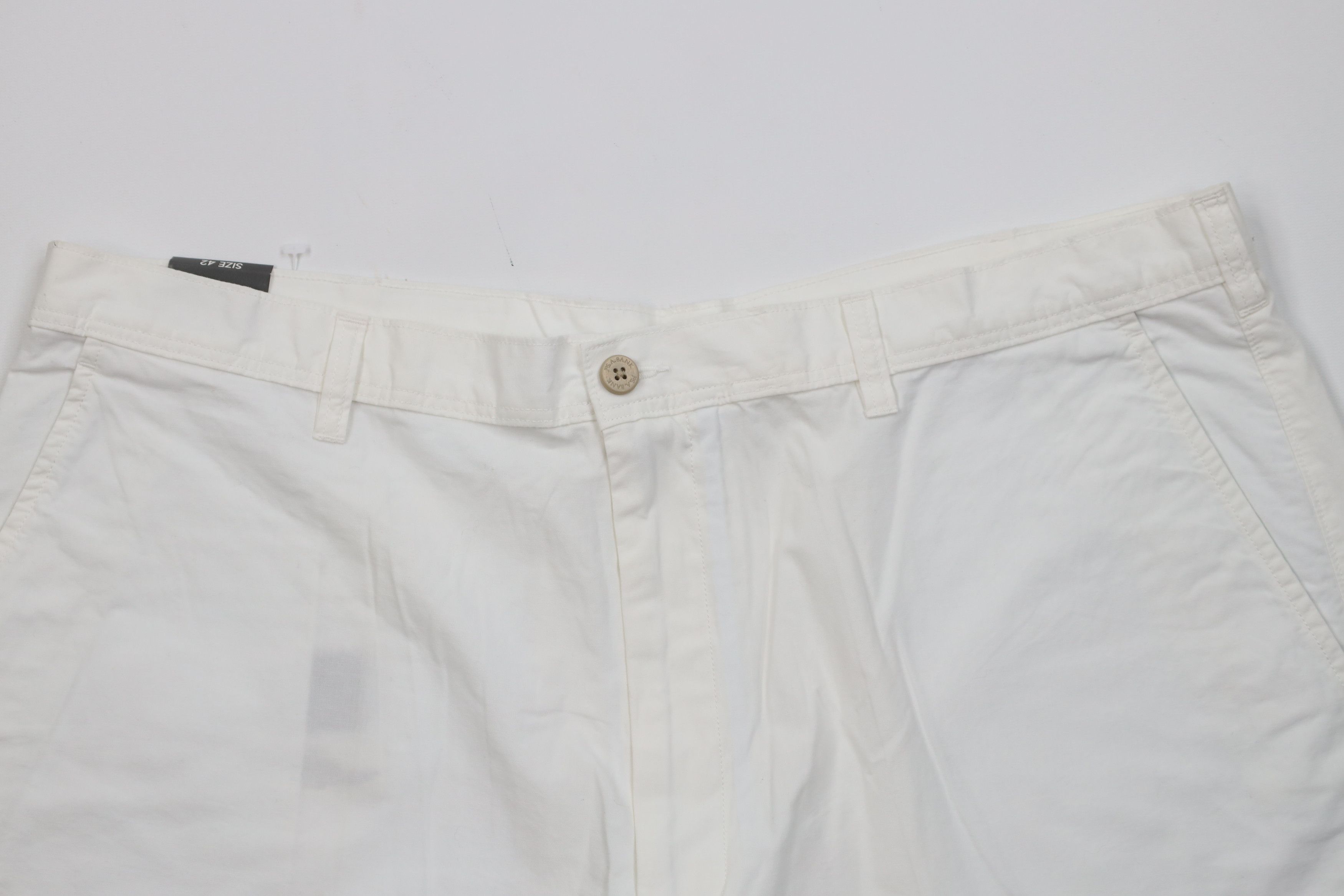 Jos. A. Bank New Jos A Bank Above Knee Golfing Golf Chino Shorts White Size US 42 / EU 58 - 2 Thumbnail