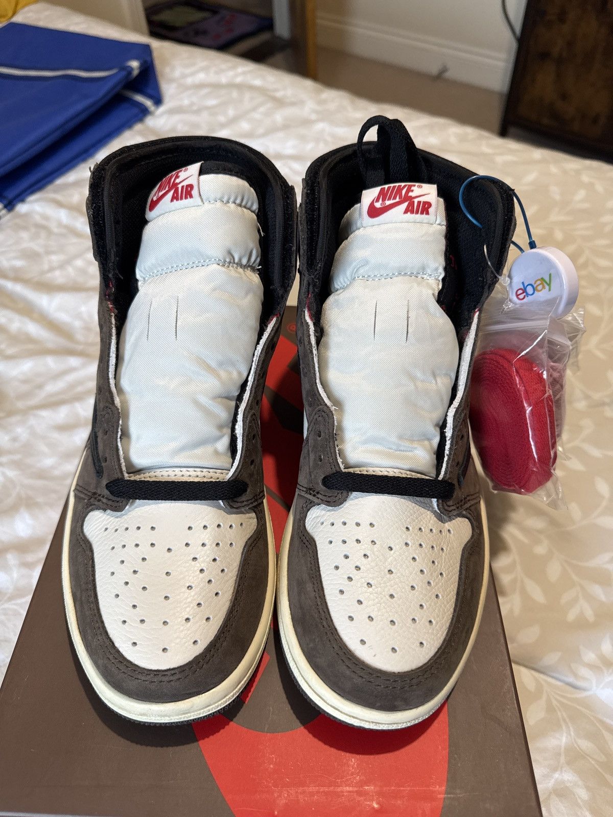 Jordan Brand × Travis Scott OG MOCHA HIGH AJ1 TRAVIS SCOTT Size US 7.5 / EU 40-41 - 6 Thumbnail