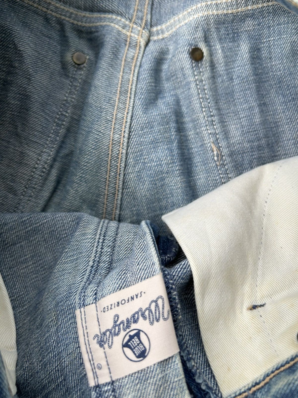 Kapital × Vintage × Wrangler VINTAGE WRANGLER BLUE BELL SELVEDGE DISTRESSED RUSTY DENIM Size US 30 / EU 46 - 8 Thumbnail