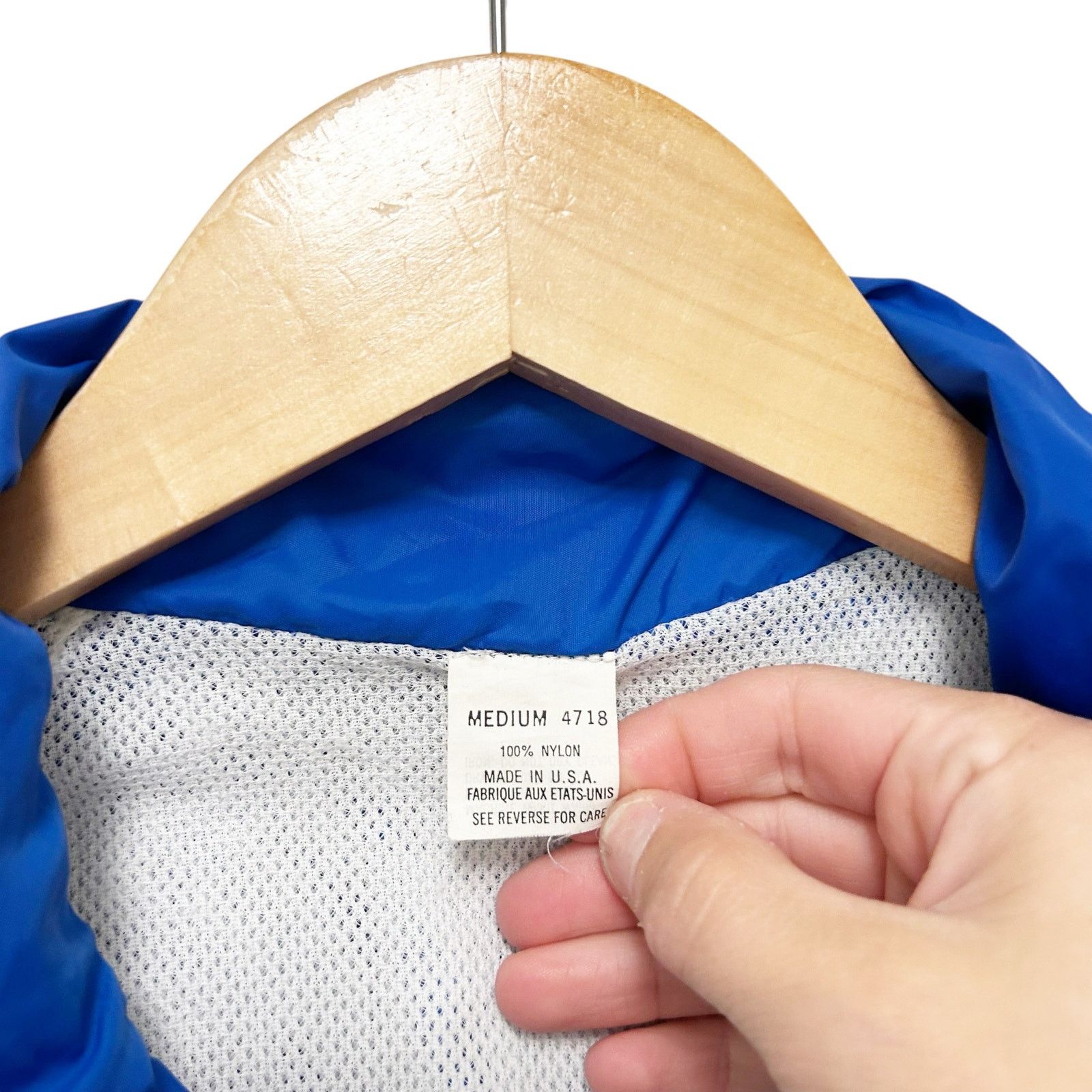 L.L. Bean Vintage LL Bean Blue Quarter Zip Windbreaker Sz M Size US M / EU 48-50 / 2 - 3 Thumbnail