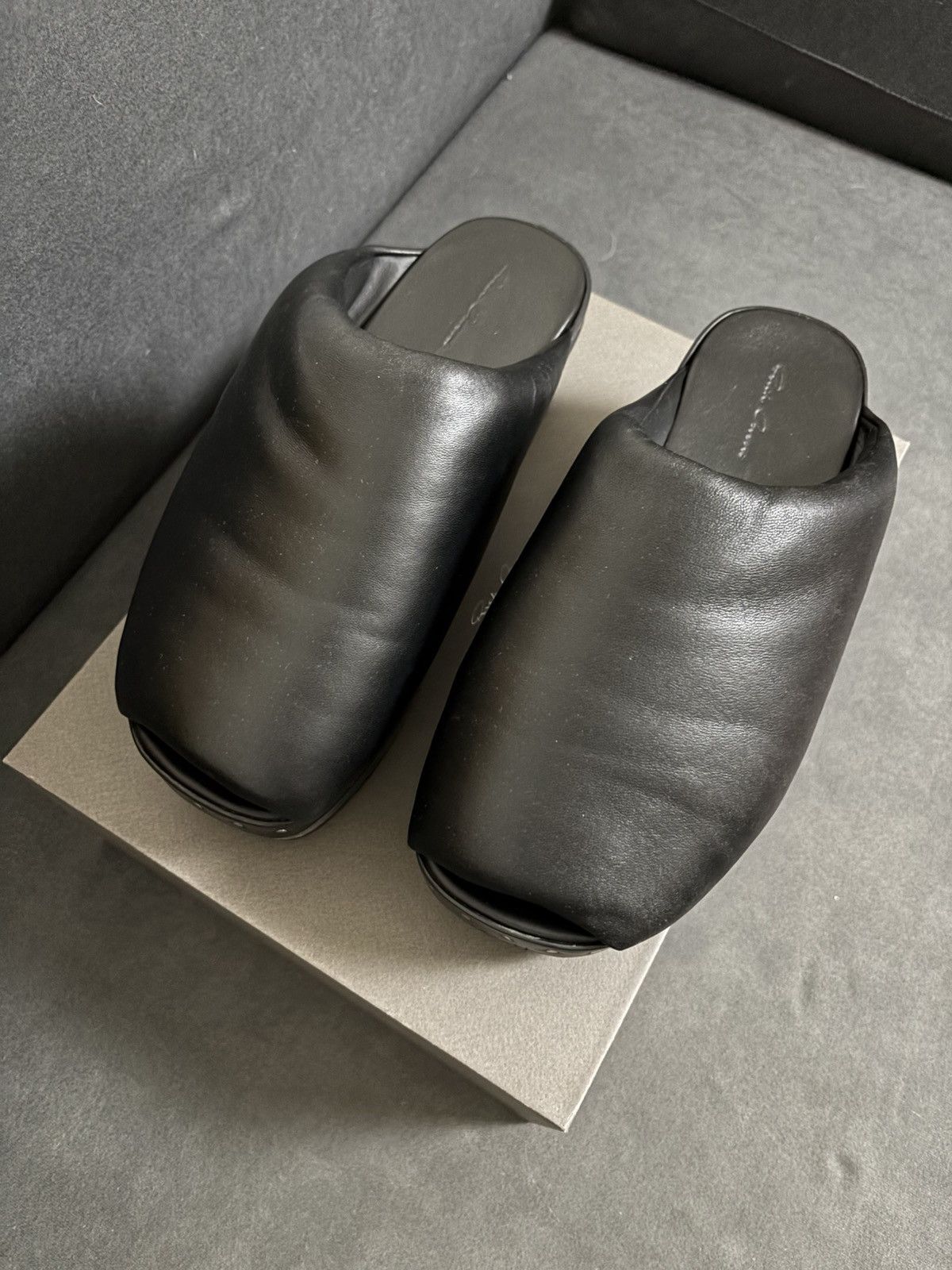 Rick Owens Rick Owens Leather Sandals Size US 9 / EU 42 - 2 Thumbnail
