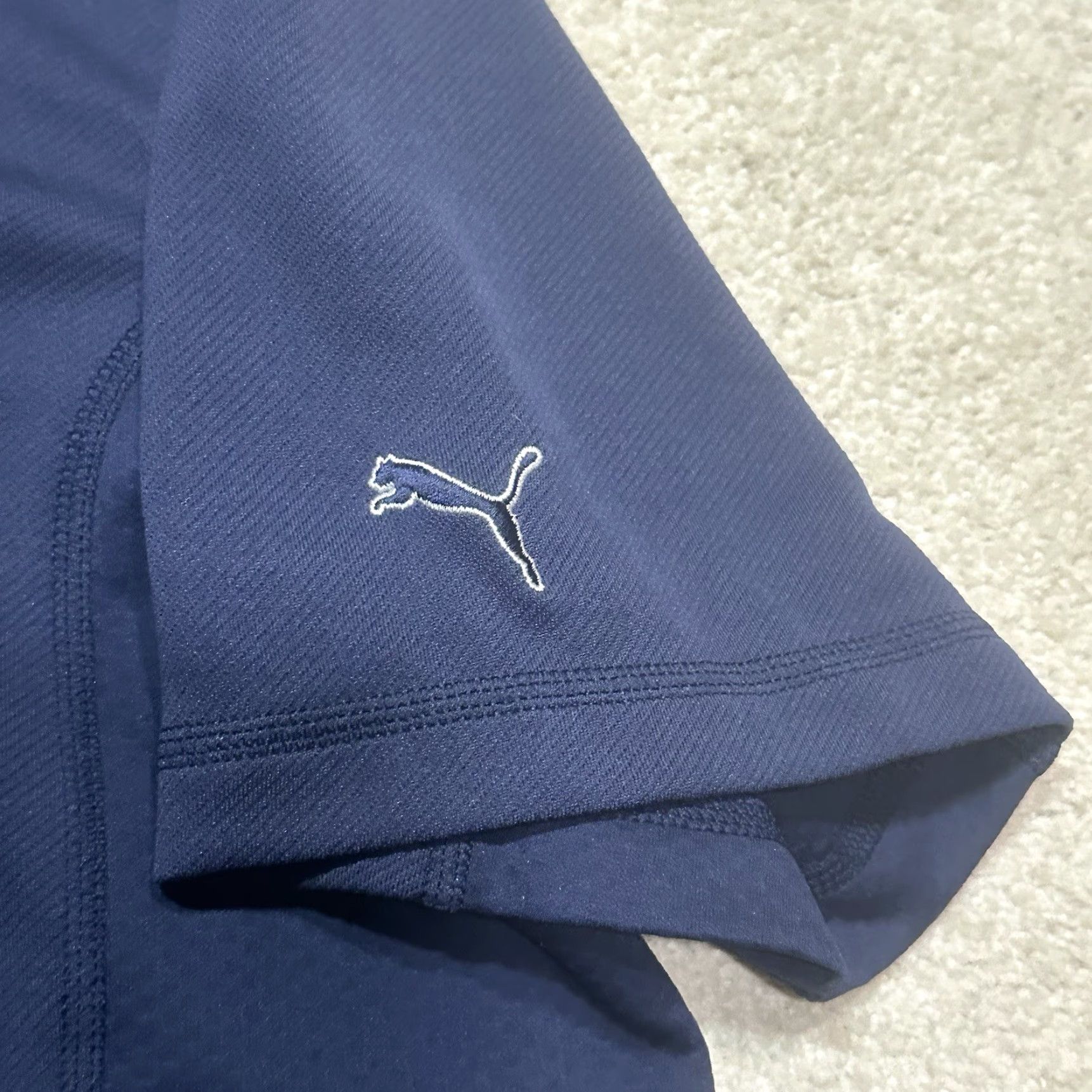 Puma PUMA Golf Inverness Country Club Polo Mens Medium Blue Shirt Golf Size US M / EU 48-50 / 2 - 4 Thumbnail