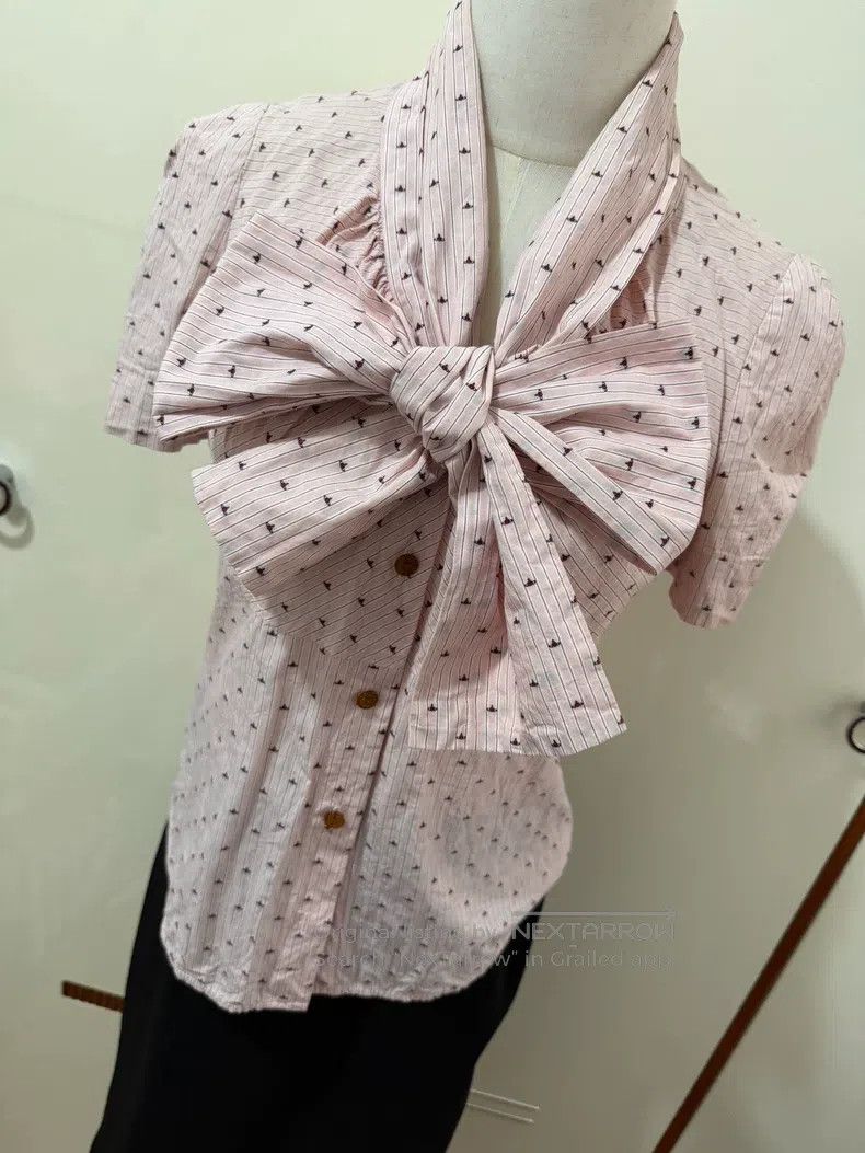 Vivienne Westwood Vivienne Westwood Short Sleeve Pink Saturn Printed Slim-Fi Size M / US 6-8 / IT 42-44 - 2 Thumbnail