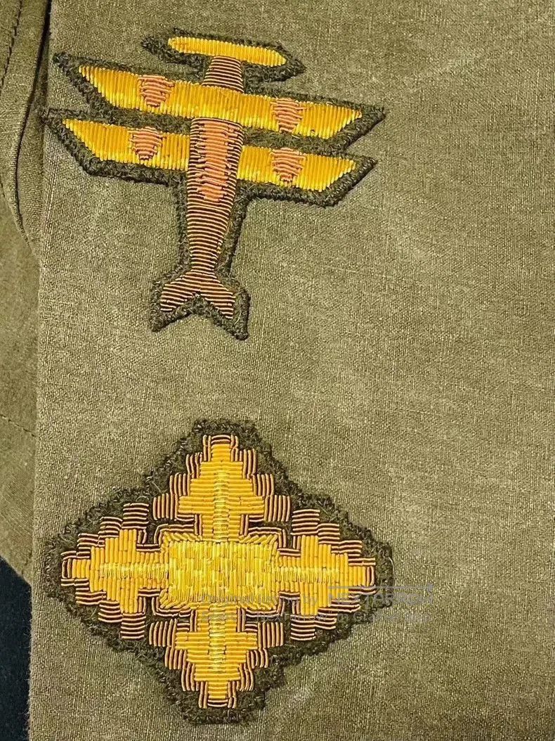 READYMADE Readymade Indian Silk Embroidered M-65 Jacket. Size US M / EU 48-50 / 2 - 8 Thumbnail