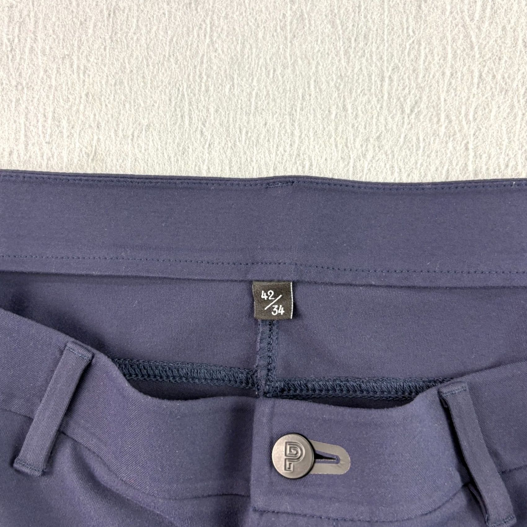 Vintage Public Rec Pants Mens 42x34 Blue Chino All Day Everyday Stretch Casual Regular Inseam 29in Straight Mens Size US 42 / EU 58 - 4 Thumbnail