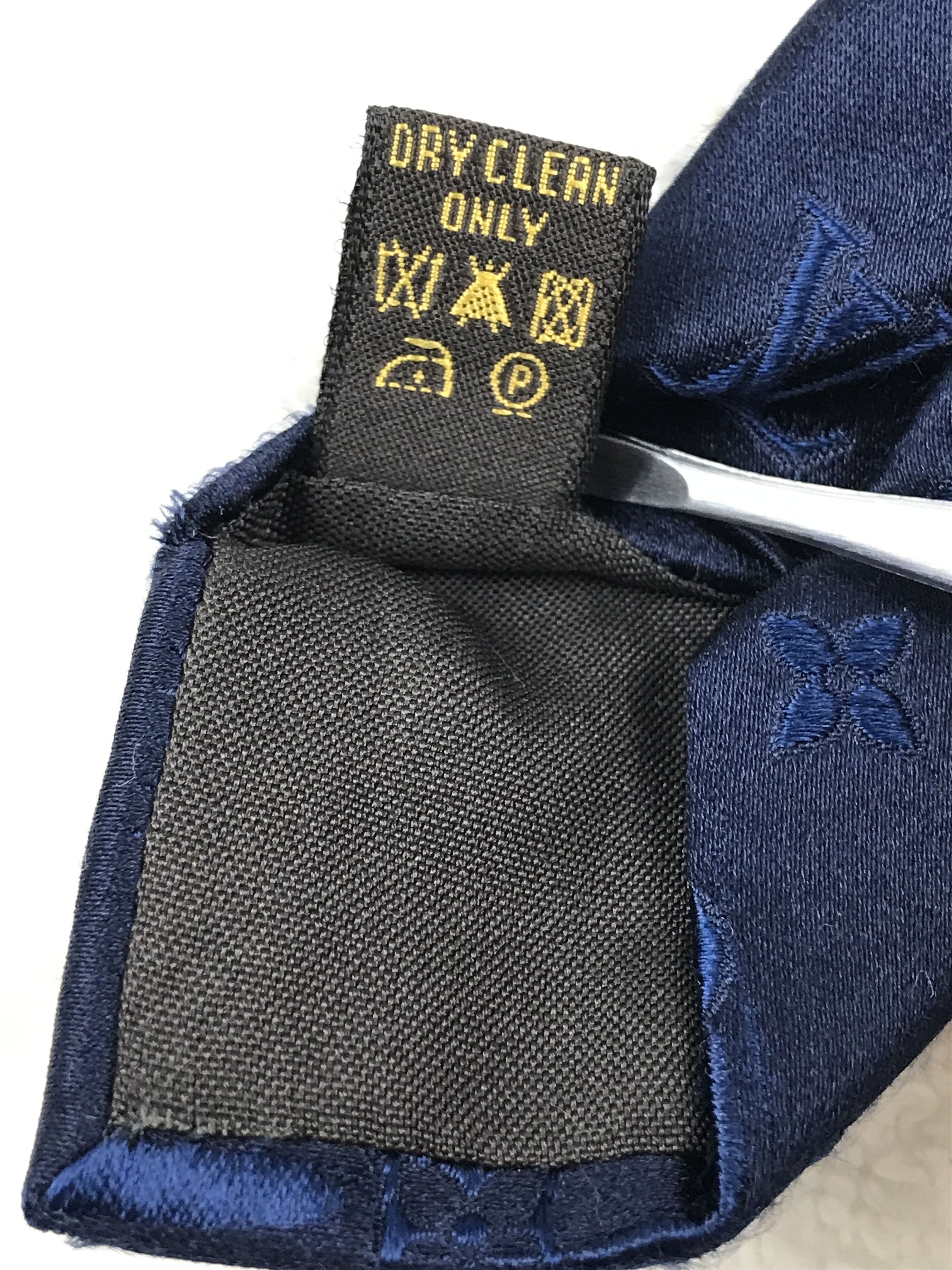 Designer × Louis Vuitton Louis Vuitton Monogram Silk Necktie Size ONE SIZE - 7 Thumbnail